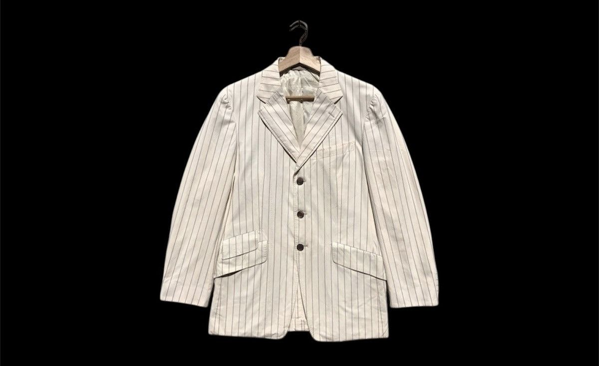 Paul Smith 🔥Accept Binding Offer🔥 Paul Smith Striped Men's Blazer Size US S / EU 44-46 / 1 - 1 Thumbnail