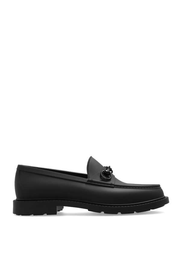 Gucci Rubber Horsebit Loafer in black Size US 11 / EU 44 - 1 Thumbnail