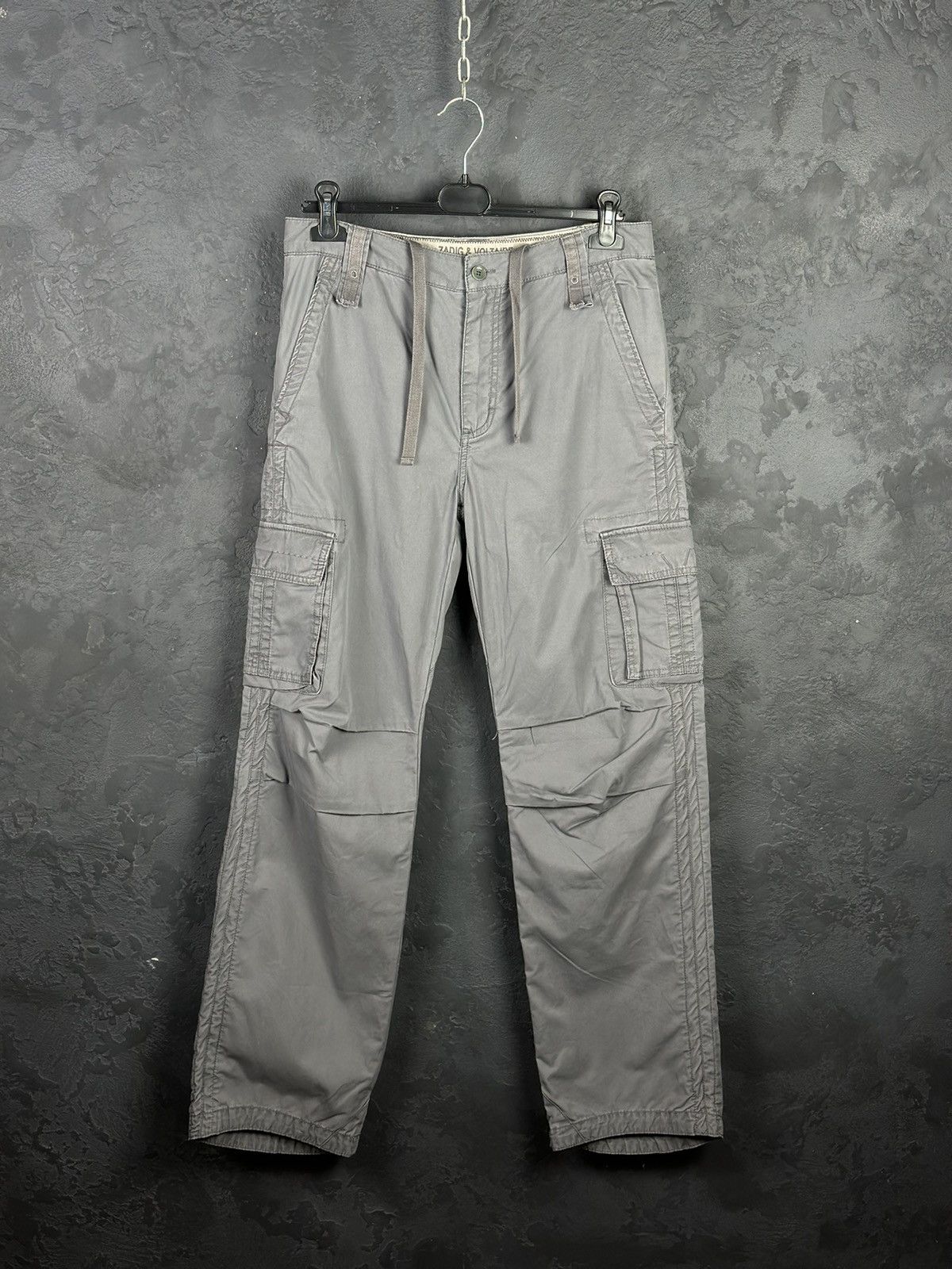 Vintage × Zadig & Voltaire Vintage Zadig & Voltaire Rare Cargo Pants Size US 29 - 1 Thumbnail