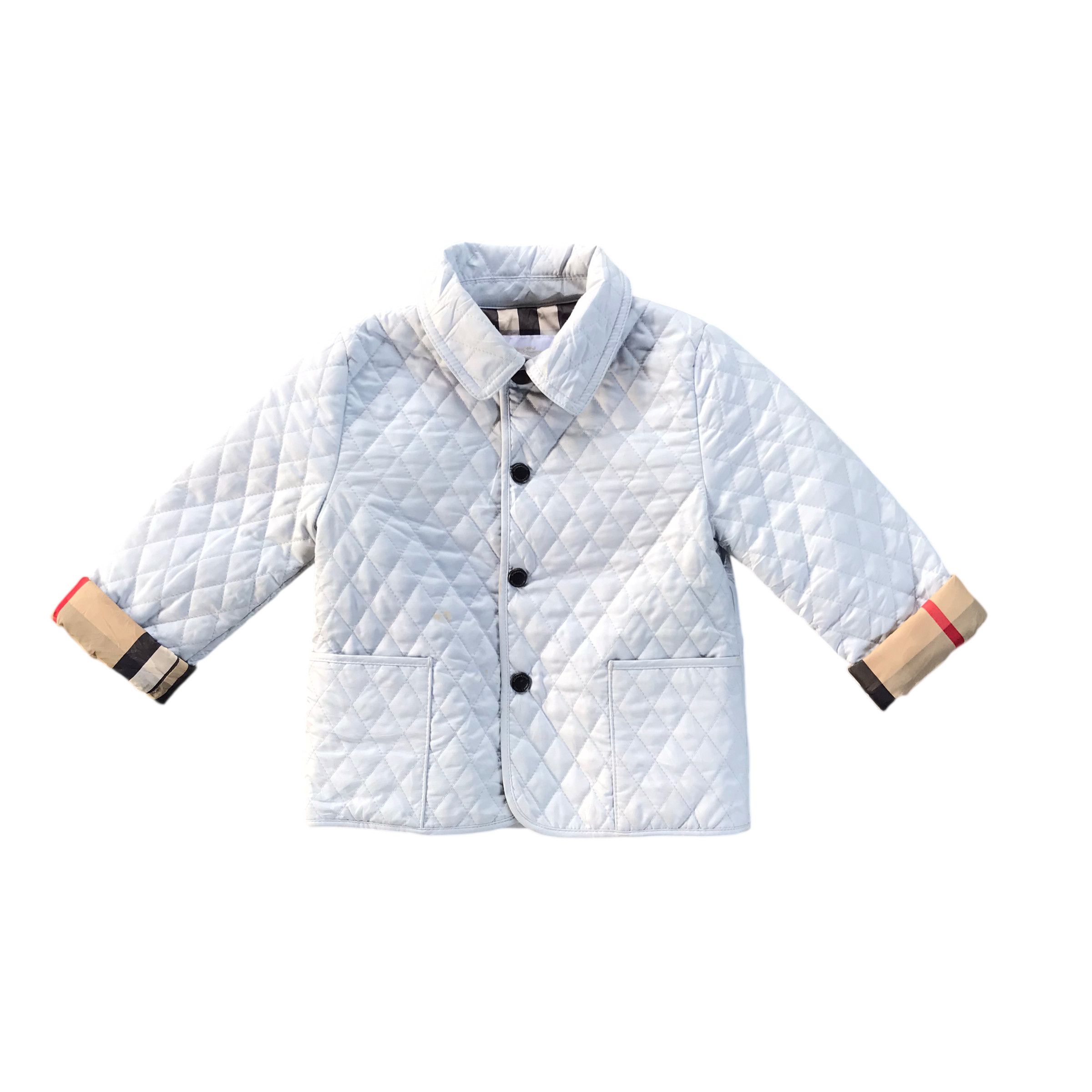 Burberry Burberry Baby Quitled Nova Check Jacket Size US XXS / EU 40 - 3 Thumbnail