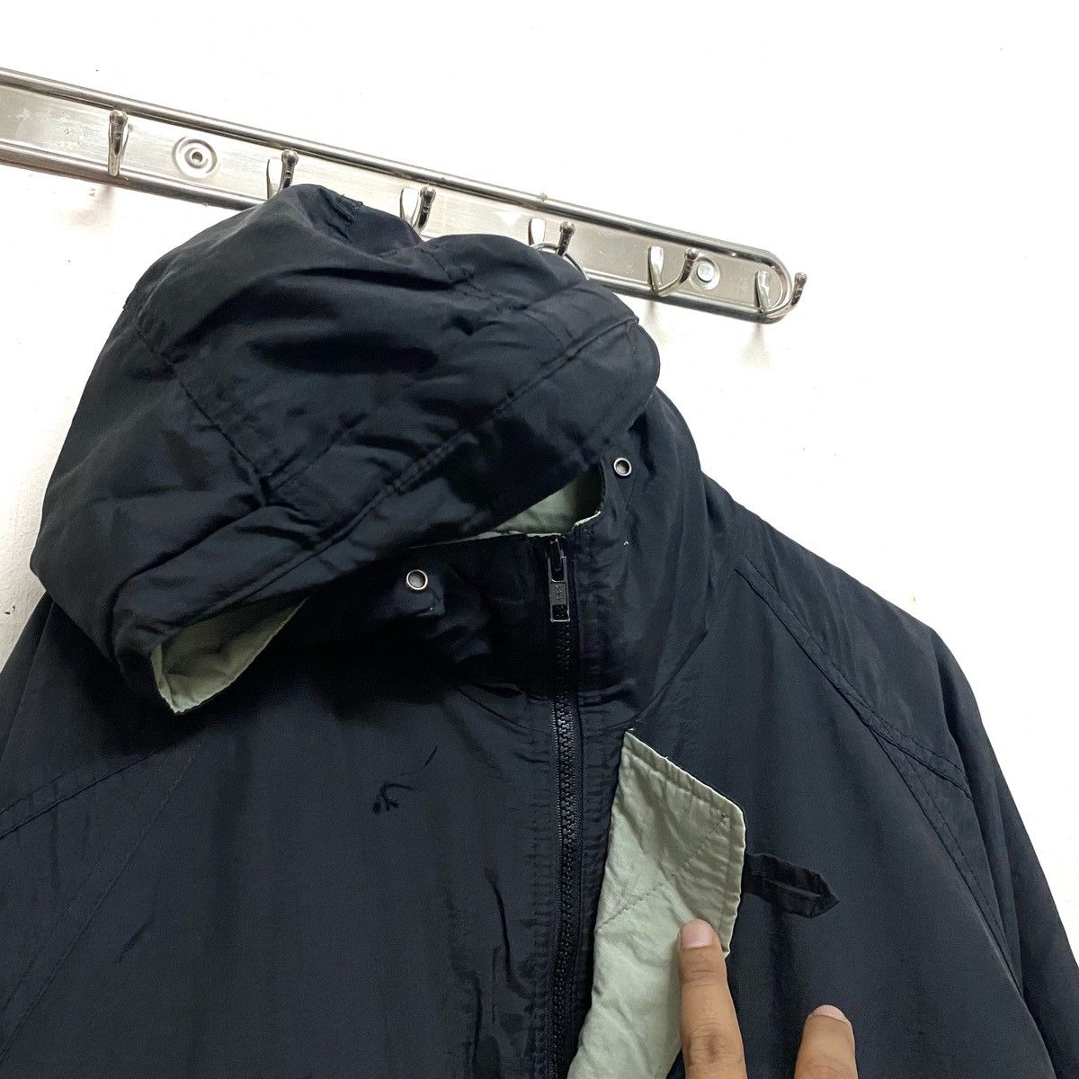 NBA × Vintage Vintage DUKE BLUE DEVILS UNIVERSITY Long Jacket Hooded Size US XL / EU 56 / 4 - 6 Thumbnail