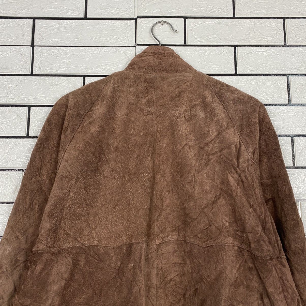 Japanese Brand 📌Vintage Leather Jacket Bomber Houston Harajuku Mother Size US L / EU 52-54 / 3 - 10 Thumbnail