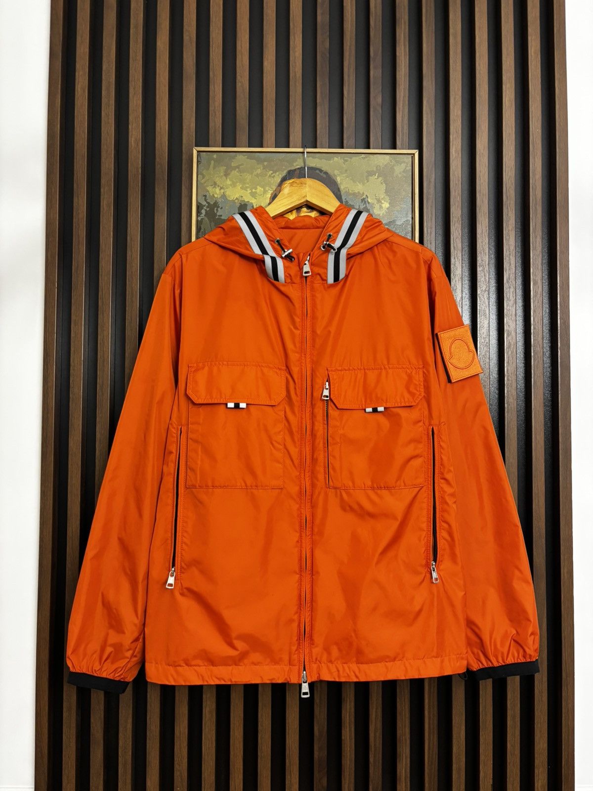 Moncler Moncler Abbe Jacket Windbreaker Size Medium Size US M / EU 48-50 / 2 - 1 Thumbnail