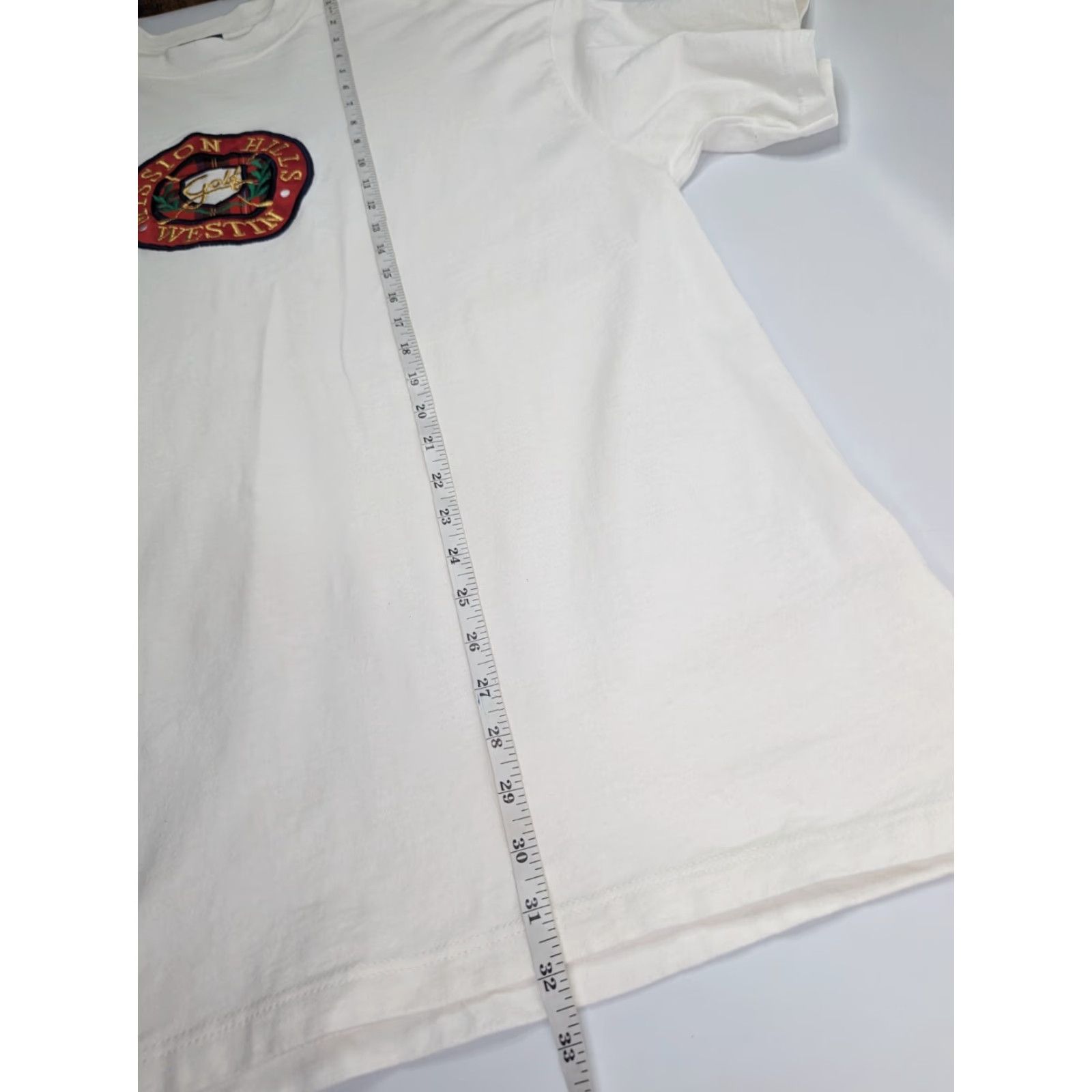 Vintage Vintage Westin Mission Hills Golf T-Shirt Mens XL Short Sleeve White Oarsman Tag Oneita Graphic Tee 1990s Retro Size US XL / EU 56 / 4 - 4 Thumbnail