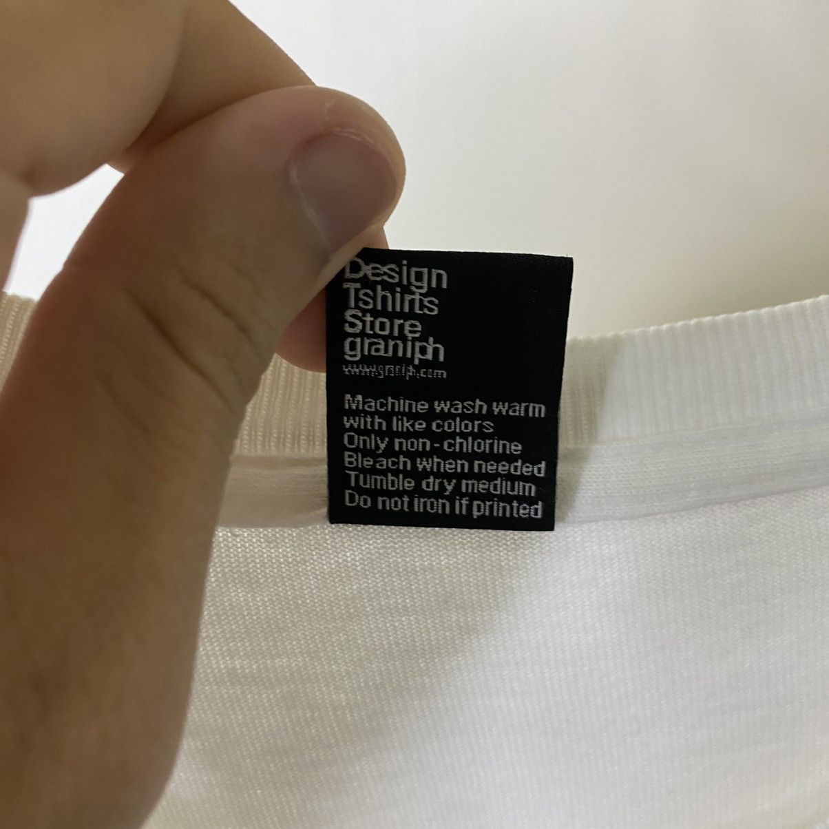 Hysteric Glamour Graniph Pomo Sexy Graphic Hyterics Glamour Style White Tee Size US L / EU 52-54 / 3 - 4 Thumbnail
