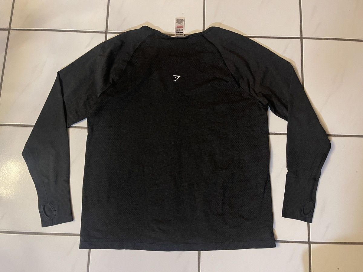 Gymshark Gymshark Mens Black Long Sleeve T Shirt Fit Activewear XXL Size US XXL / EU 58 / 5 - 6 Thumbnail