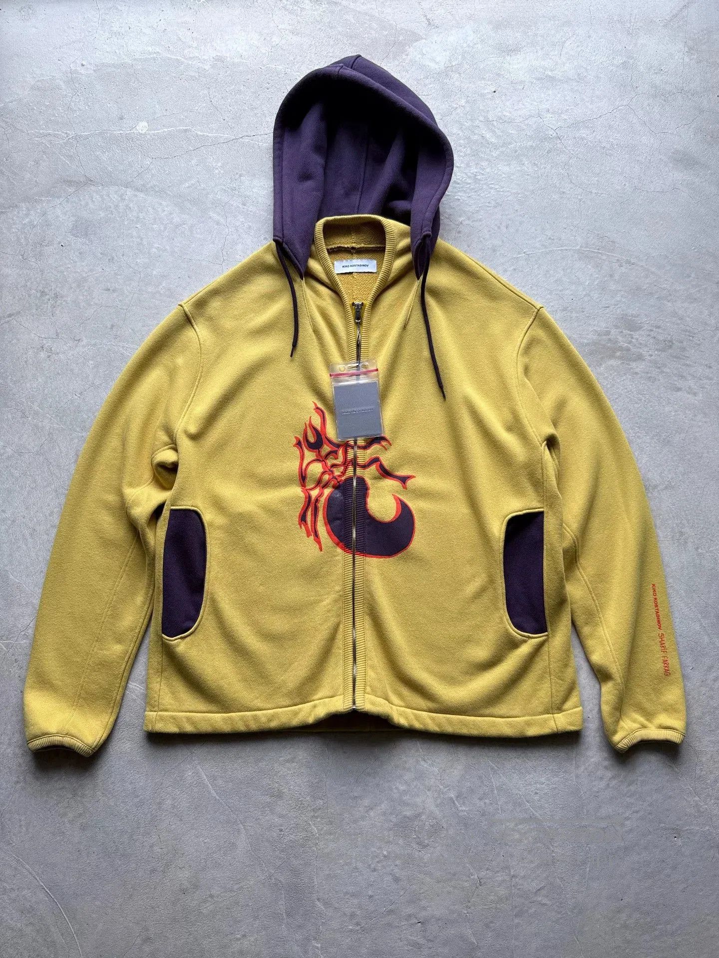 Kiko Kostadinov Kiko Kostadinov Sharif Farrag Printed Hoodie. Size US L / EU 52-54 / 3 - 1 Thumbnail