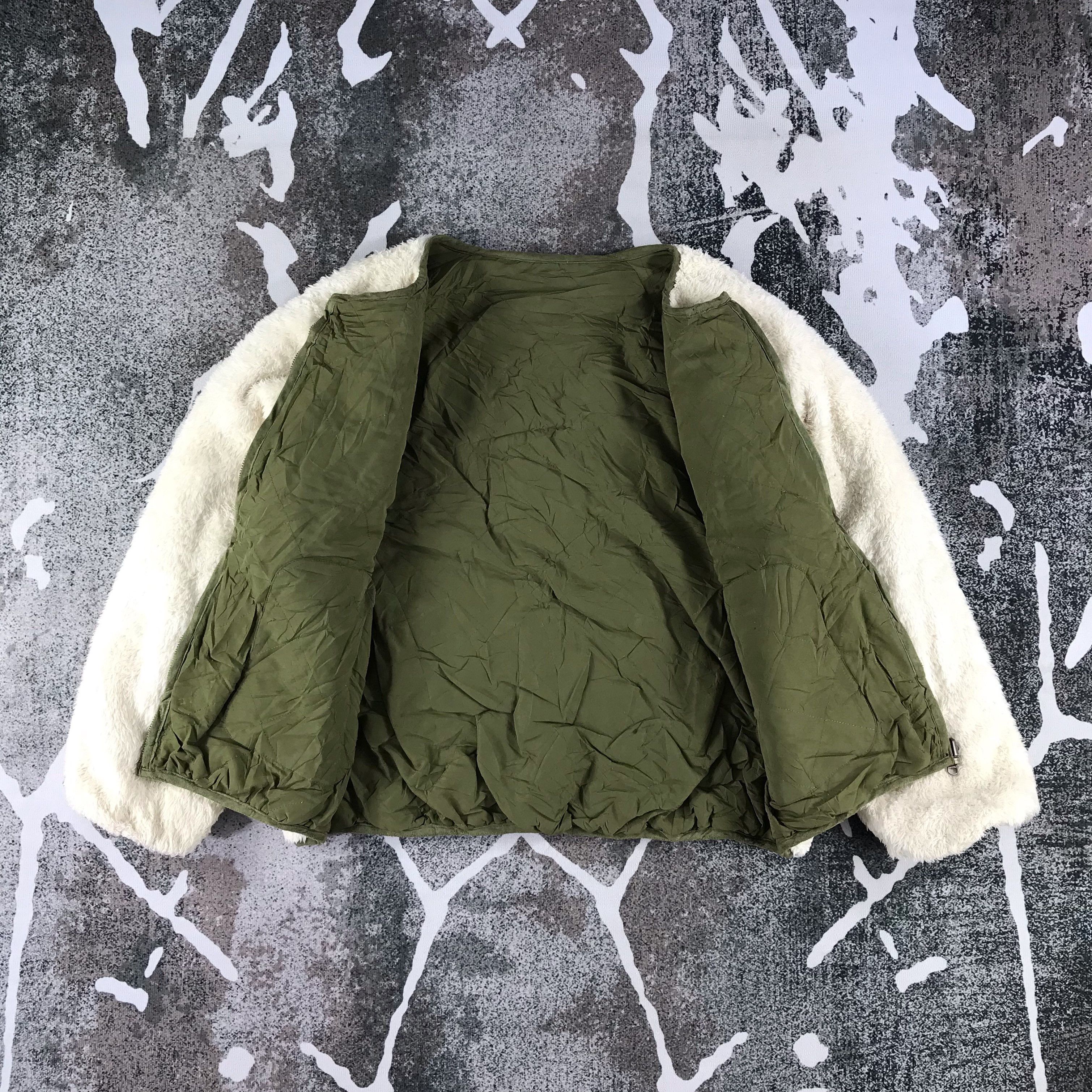 Japanese Brand Samansa Mos2 Faux Fur Fleece Jacket Size US M / EU 48-50 / 2 - 2 Thumbnail