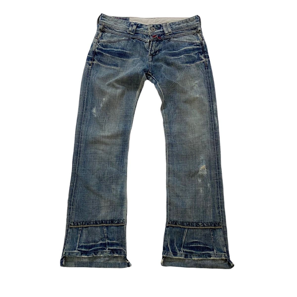 Marithe + Francois Girbaud ☀️Nice design MFG bootcut style jeans Size 28" / US 6 / IT 42 - 1 Thumbnail