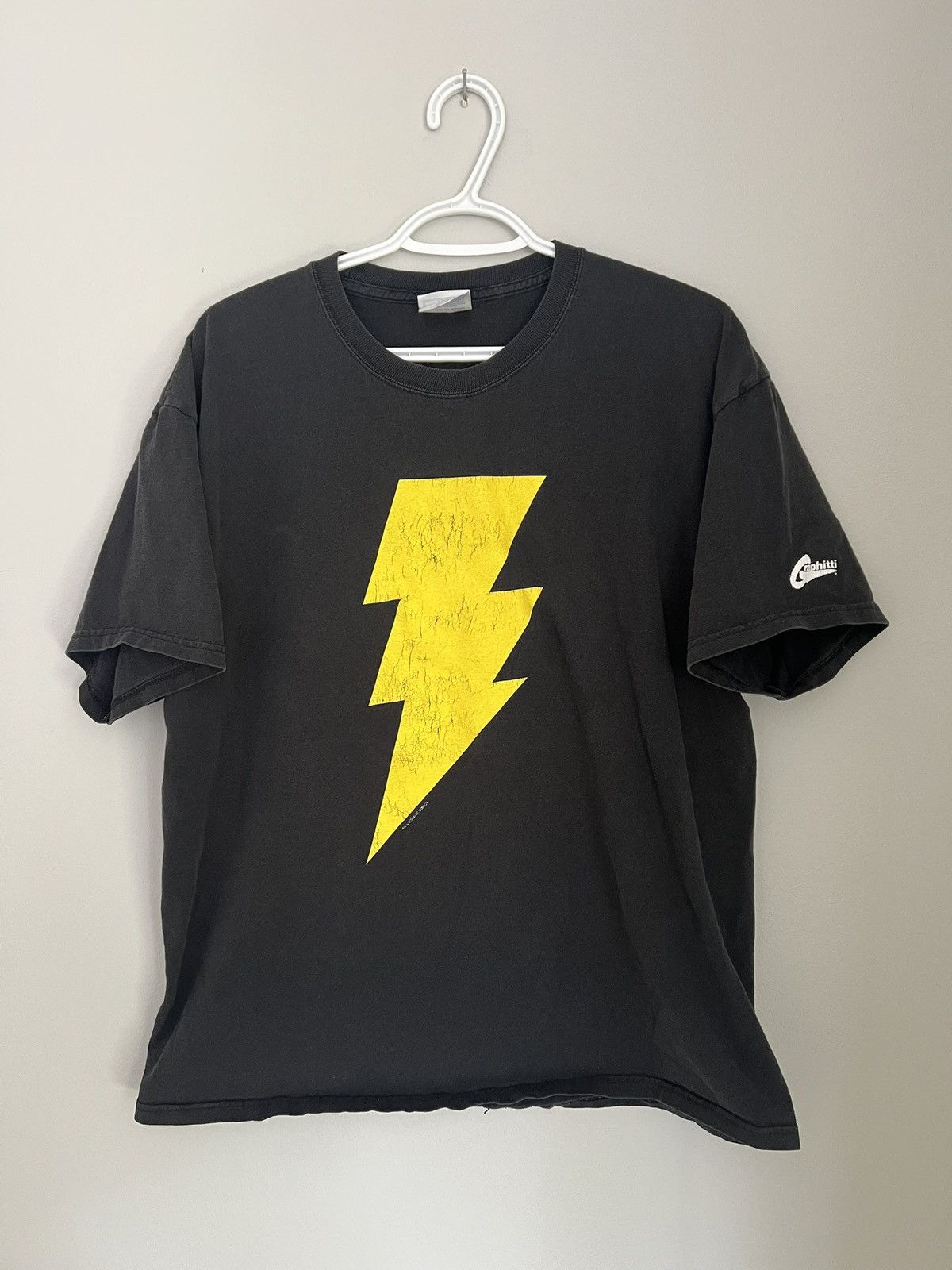 DC Comics Vintage Black Adam dc comics graffiti rare T Shirt Size US XL / EU 56 / 4 - 1 Thumbnail