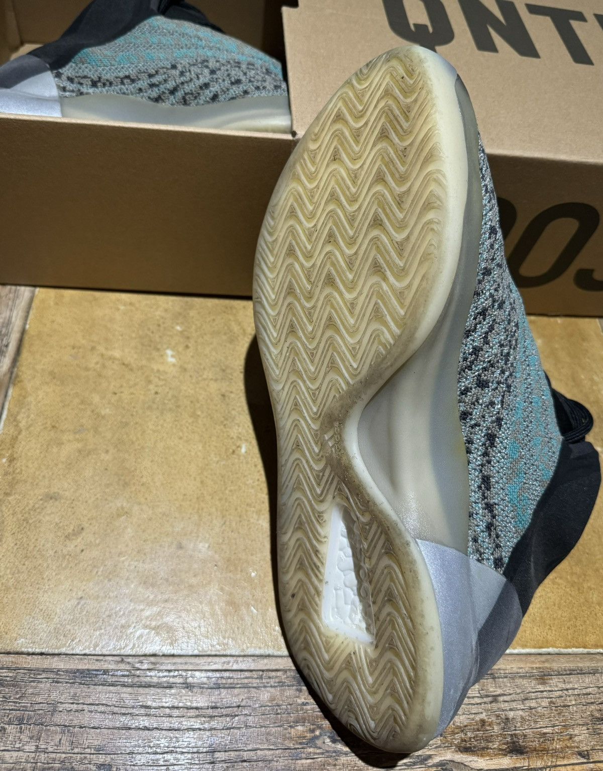 Adidas Adidas Yeezy Quantum Ophani Teal Blue Size US 9 / EU 42 - 6 Thumbnail