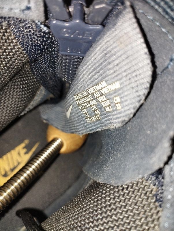 Nike Nike SF Air Force 1 Mid Obsidian Metalic Gold size 49,5 Size US 15 / EU 48 - 7 Thumbnail