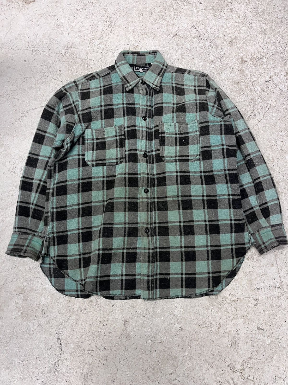 Vintage Vintage palermo plaid button up Size US M / EU 48-50 / 2 - 2 Thumbnail