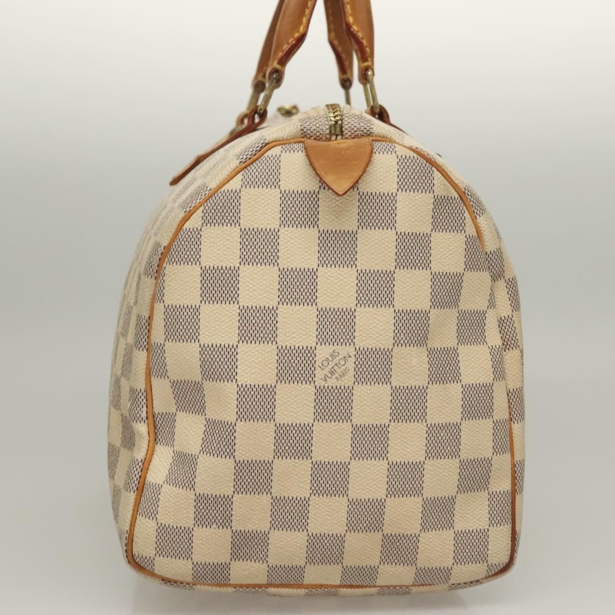 Louis Vuitton LOUIS VUITTON Damier Azur Speedy 30 Hand Bag N41533 Size ONE SIZE - 3 Thumbnail