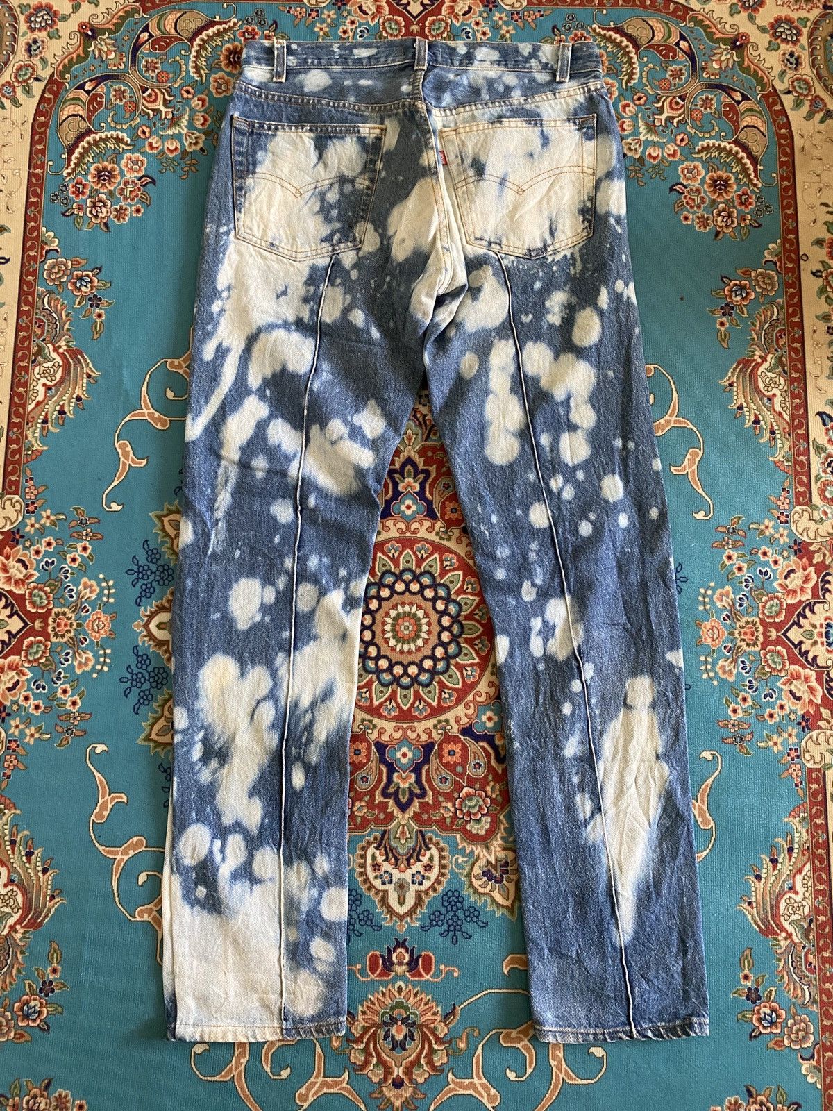 Japanese Brand × Levi's × Levi's Vintage Clothing Vintage Levi’s X Fine Garment Toll Free Remake Jeans Size US 30 / EU 46 - 3 Thumbnail