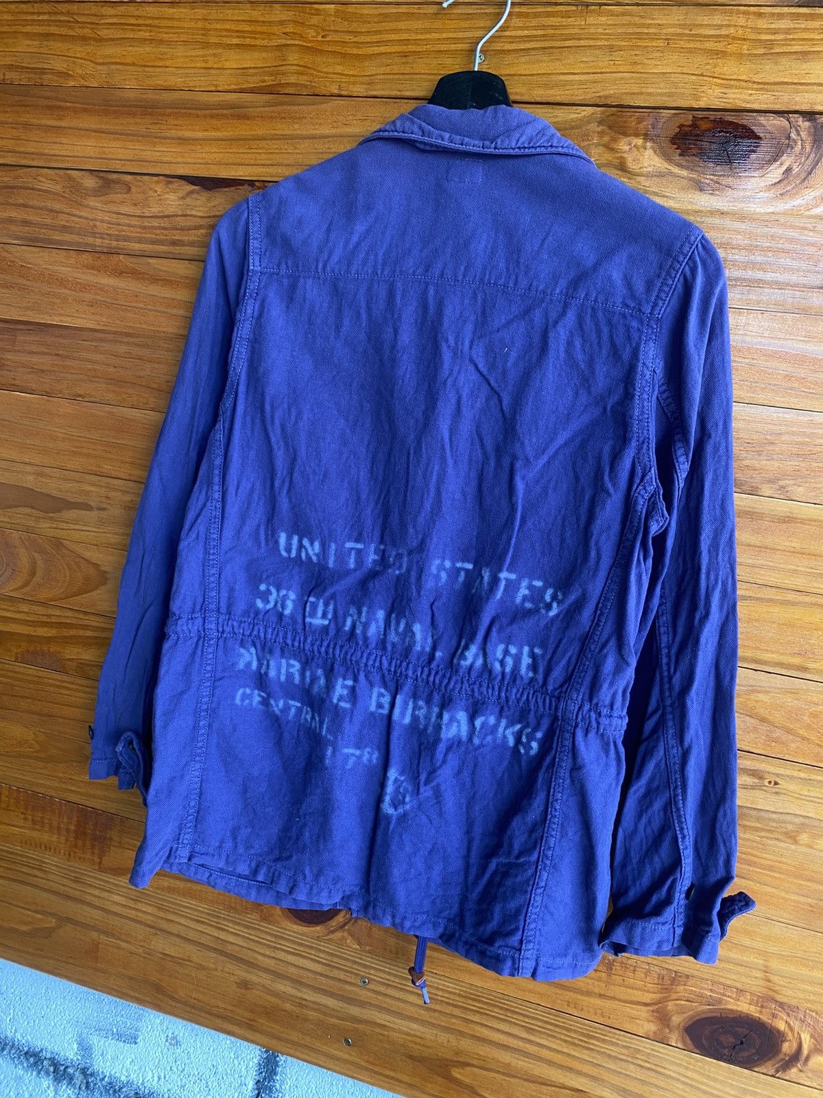 Japanese Brand Vintage Denim & Dungaree Navy Blue Utility Jacket Sanforized Size US XS / EU 42 / 0 - 10 Thumbnail
