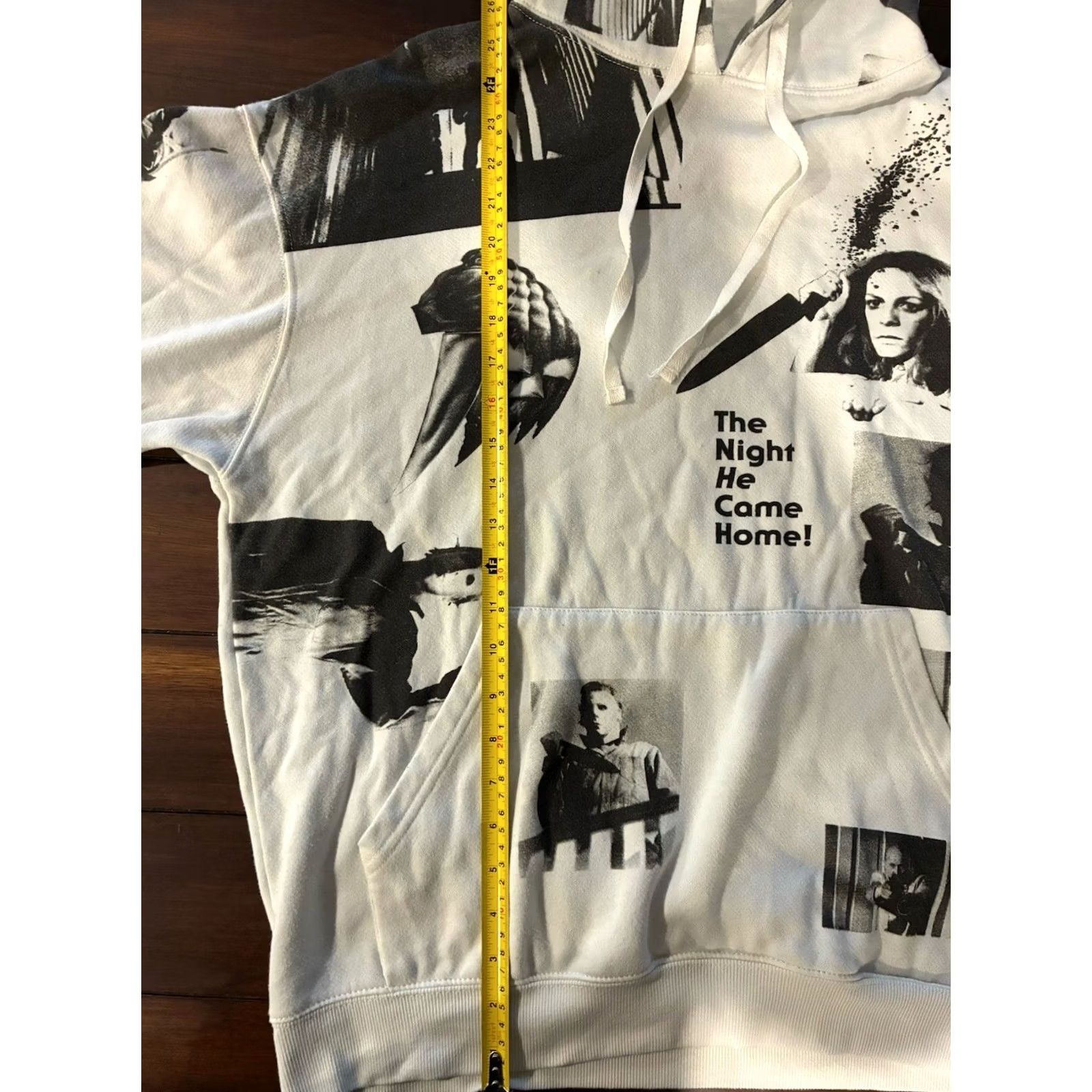 Gloverall michael myers all over print hoodie mens large L Multicolor Hooded Pullover Size US L / EU 52-54 / 3 - 5 Thumbnail