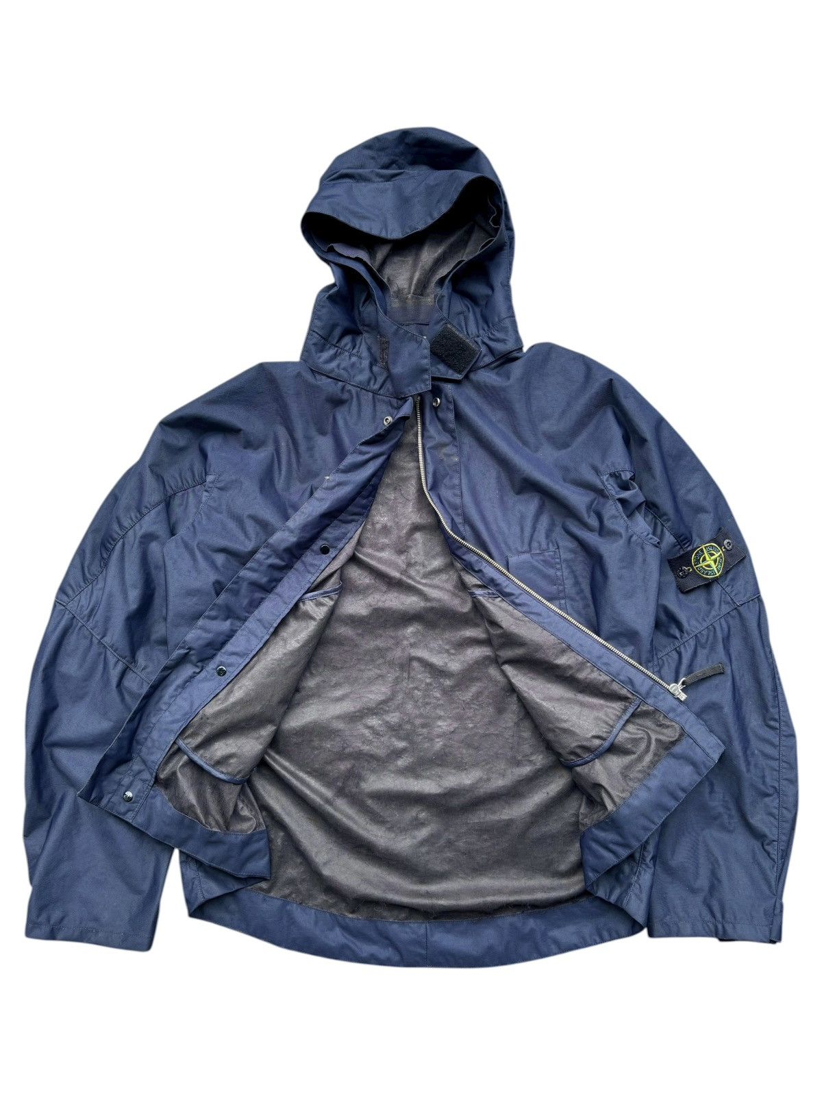 Stone Island VINTAGE STONE ISLAND SPALMATURA JACKET Size US L / EU 52-54 / 3 - 4 Thumbnail