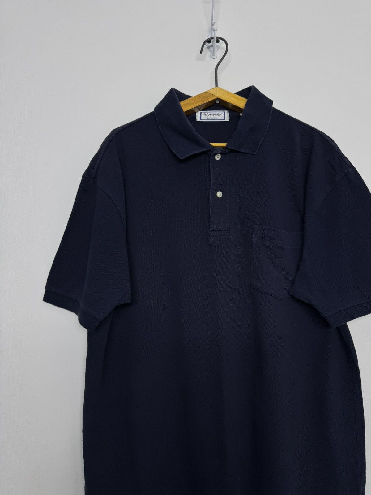 Yves Saint Laurent Rare Vintage Yves Saint Laurent Polo Shirt YSL Tee Size US L / EU 52-54 / 3 - 6 Thumbnail