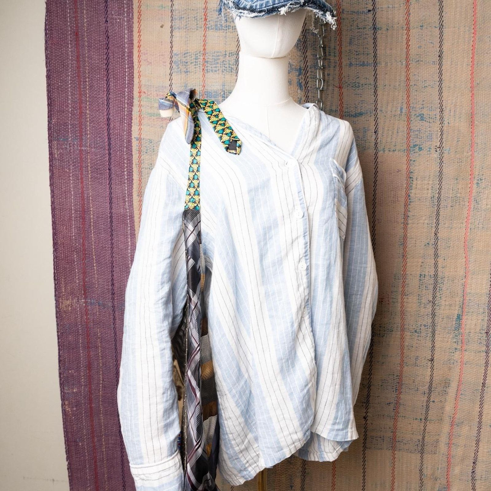 Other Custom upcycled hobo bag Size ONE SIZE - 3 Thumbnail
