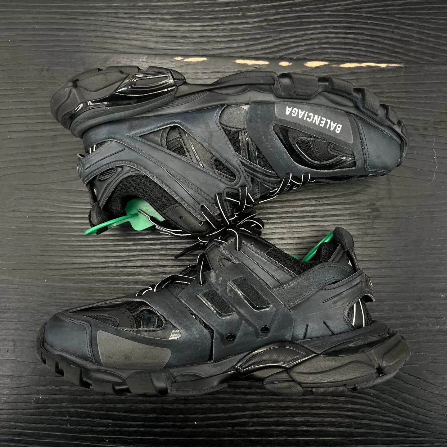 Balenciaga Balenciaga Track Black 42 Like New Size US 9 / EU 42 - 2 Thumbnail
