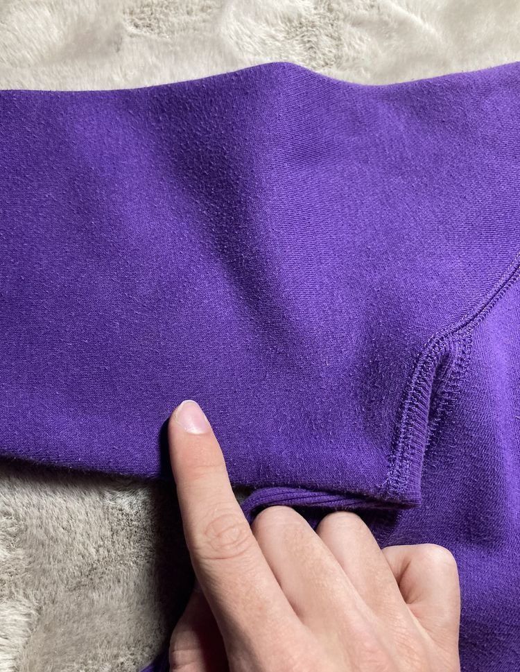 Nike × Vintage ⛩️Vintage Nike Purple Corner Swoosh Hoodie Mini Logo SunFaded Size US S / EU 44-46 / 1 - 7 Thumbnail