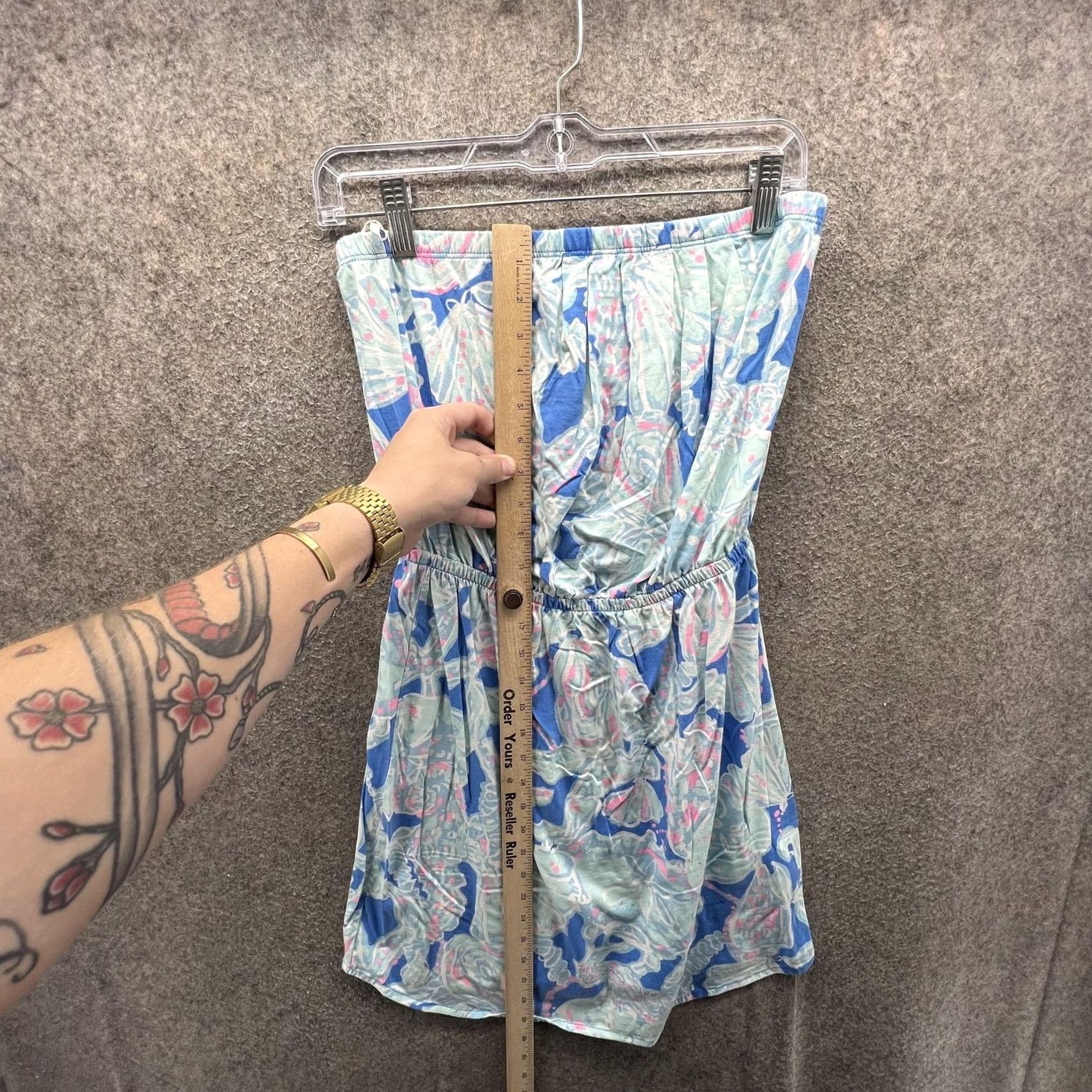 Lilly Pulitzer Lilly Pulitzer Dress Womens Medium Multicolor Strapless Mini Sundress Beach Sundress 2-1/2 Size M / US 6-8 / IT 42-44 - 4 Thumbnail