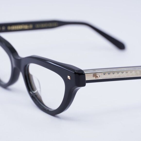 Valentino Valentino V-ESSENTIAL II VLX-124A Eyeglasses Shiny Black 50m Size ONE SIZE - 2 Thumbnail