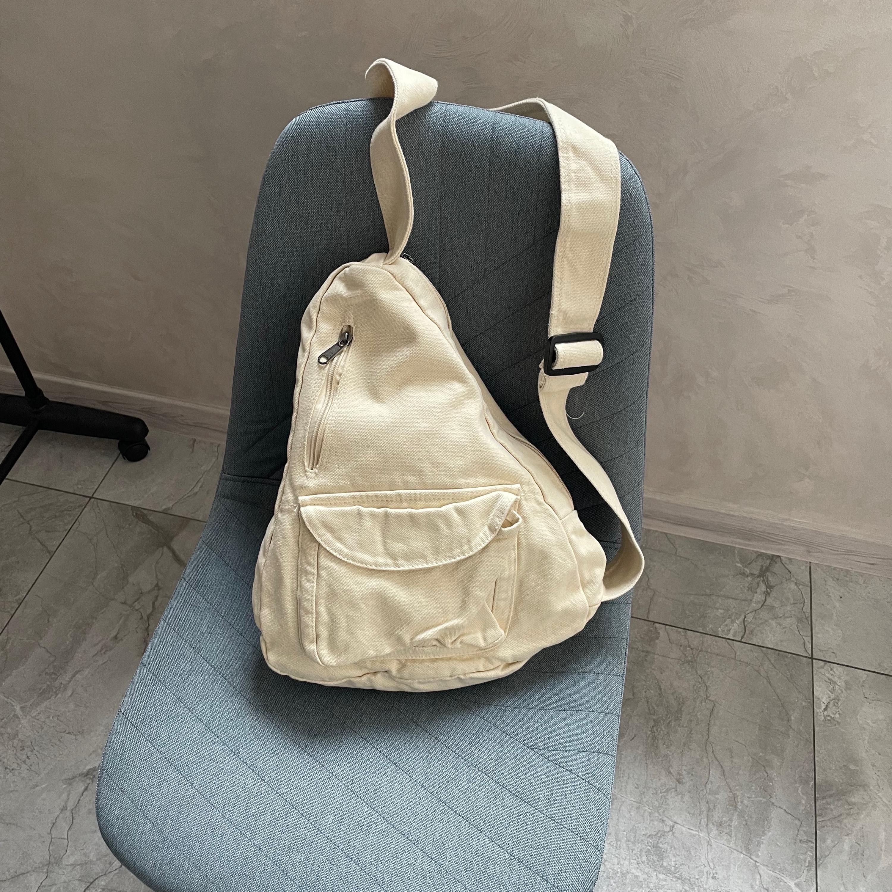 Other Canvas Sling Bag Crossbody Travel Backpack on strap grunge Size ONE SIZE - 7 Thumbnail