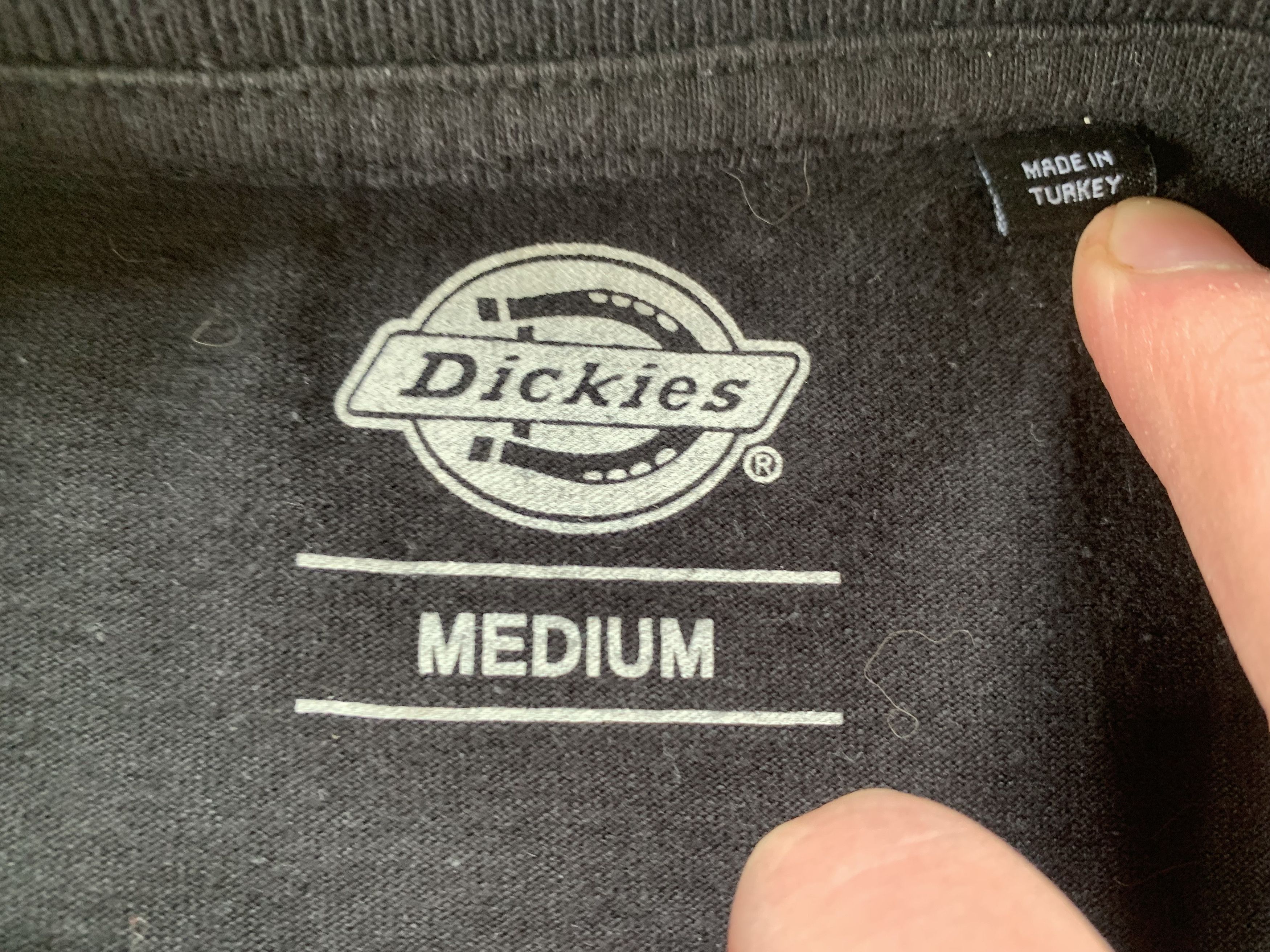 Dickies Dickies Slidell Black Skull Printed Cotton T Shirt Size US M / EU 48-50 / 2 - 7 Thumbnail