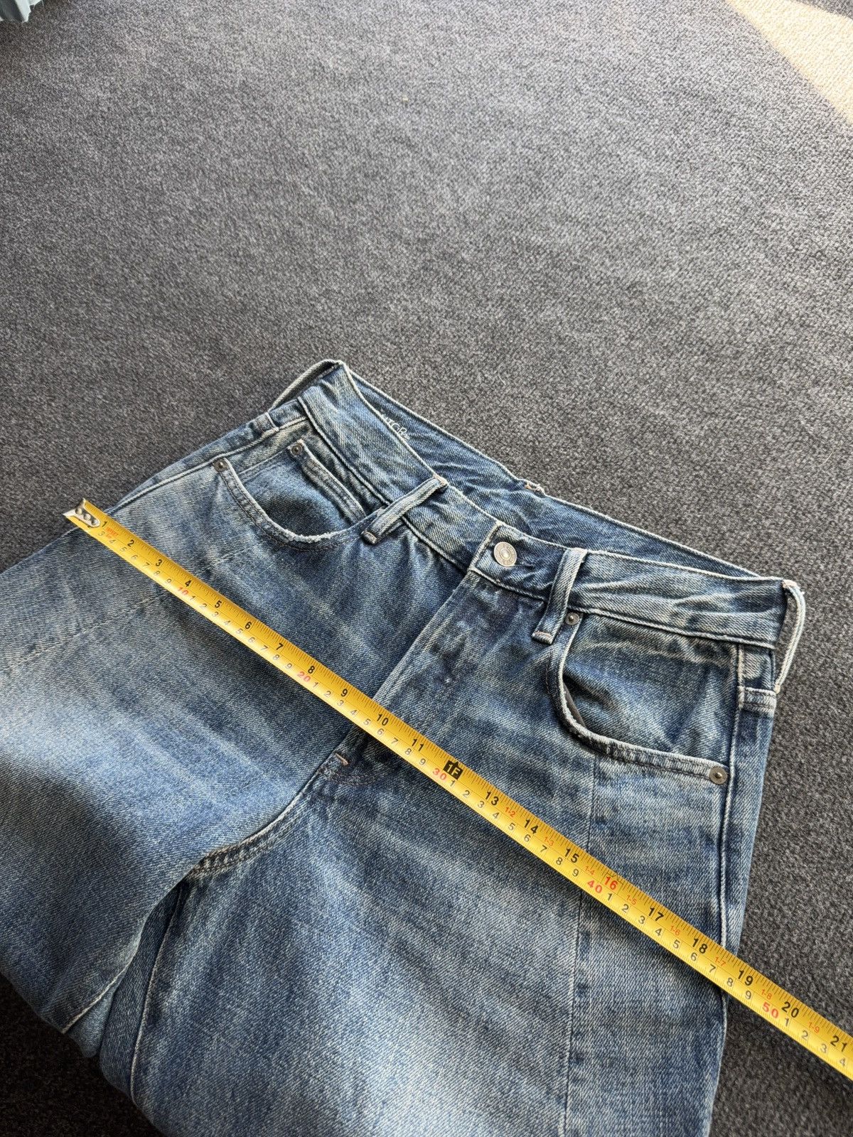 G-Star Vntg 00s G-Star RAW Contor 3D Wide Tapered Washed JeansY2K Size 25" / US 0 / IT 36 - 24 Thumbnail