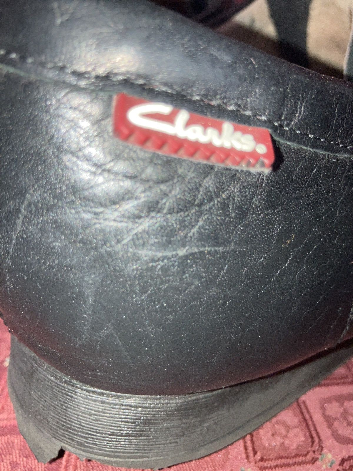 CLARKS LEATHER WALLABEES