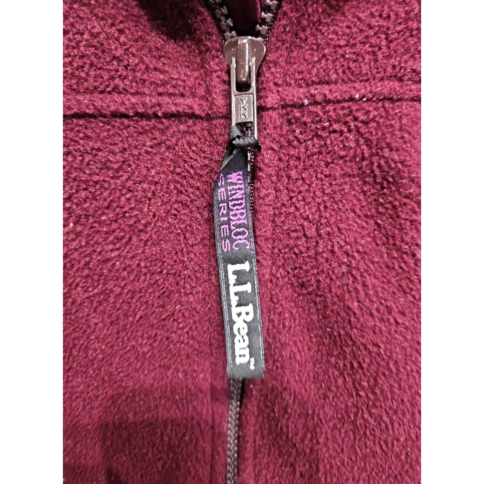 Vintage VINTAGE LL Bean Polartec Purple Windbloc Fleece Jacket USA Made Mens Large Jacket Size US L / EU 52-54 / 3 - 3 Thumbnail