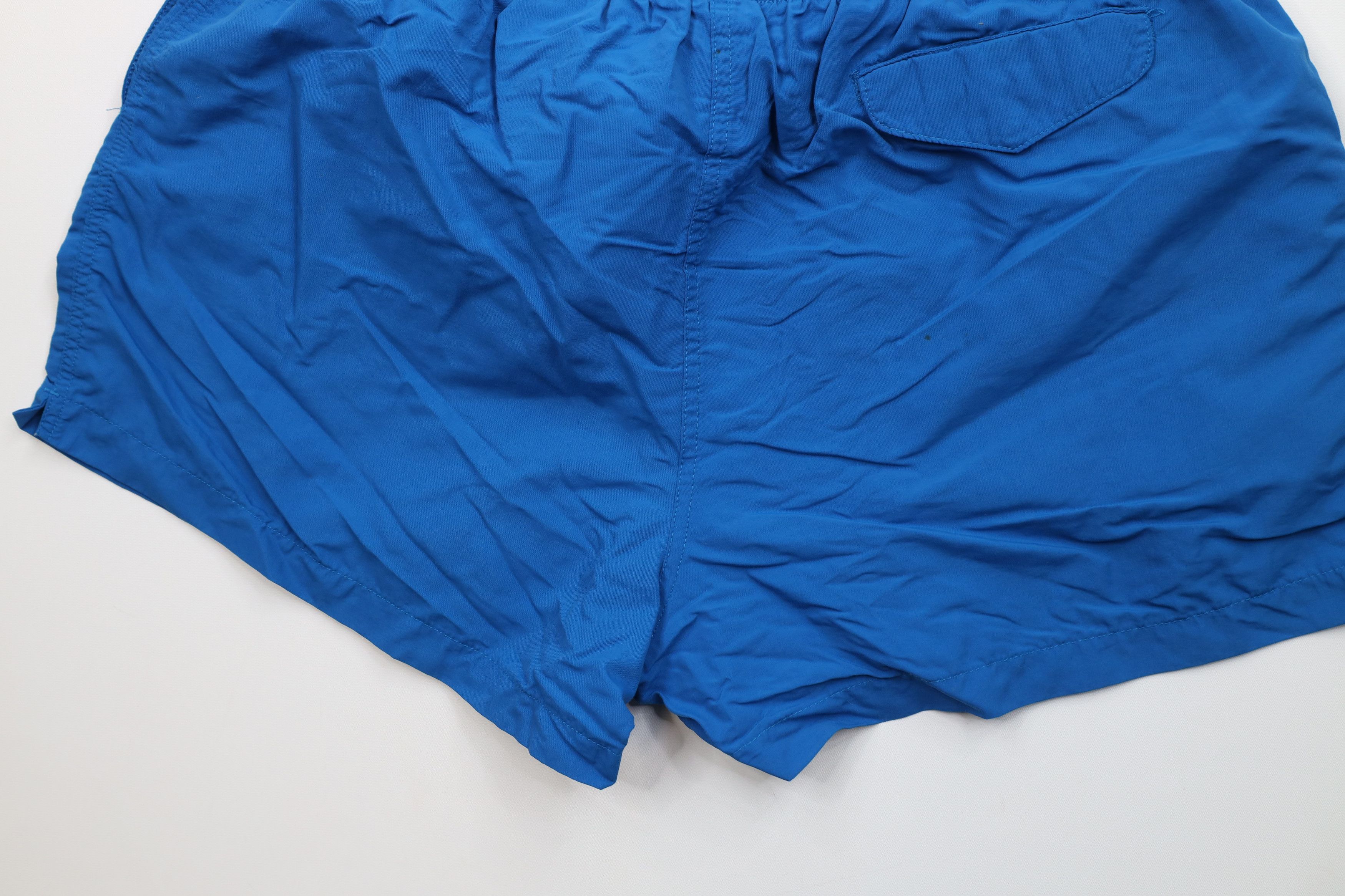 Lands' End Vintage 80s Lands End Knee Running Jogging Shorts Blue USA Size US 36 / EU 52 - 10 Thumbnail