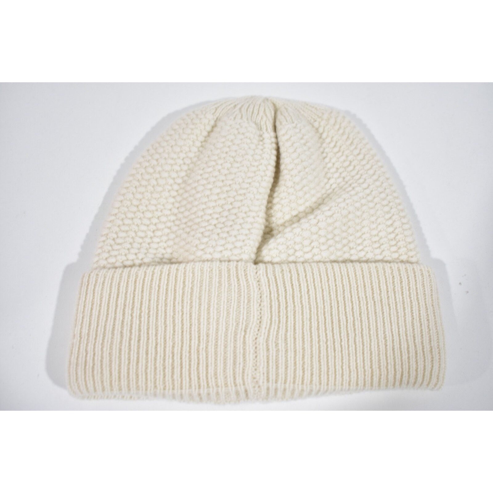 Chanel Chanel Cashmere Black Fold Over Beanie Winter Hat Cloche Size ONE SIZE - 8 Thumbnail