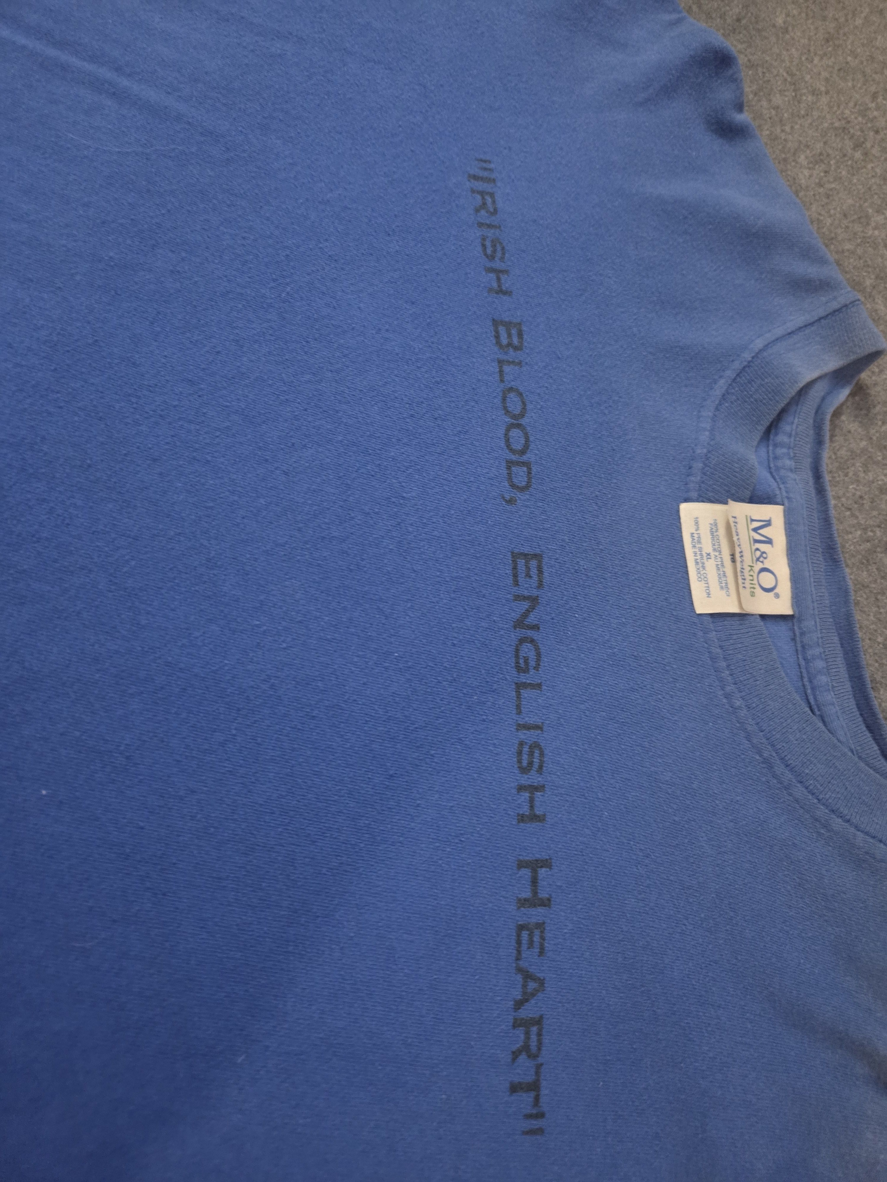 Other Rare Vintage Morrissey Irish Blood English Heart Tee XL Orig Size US XL / EU 56 / 4 - 2 Thumbnail