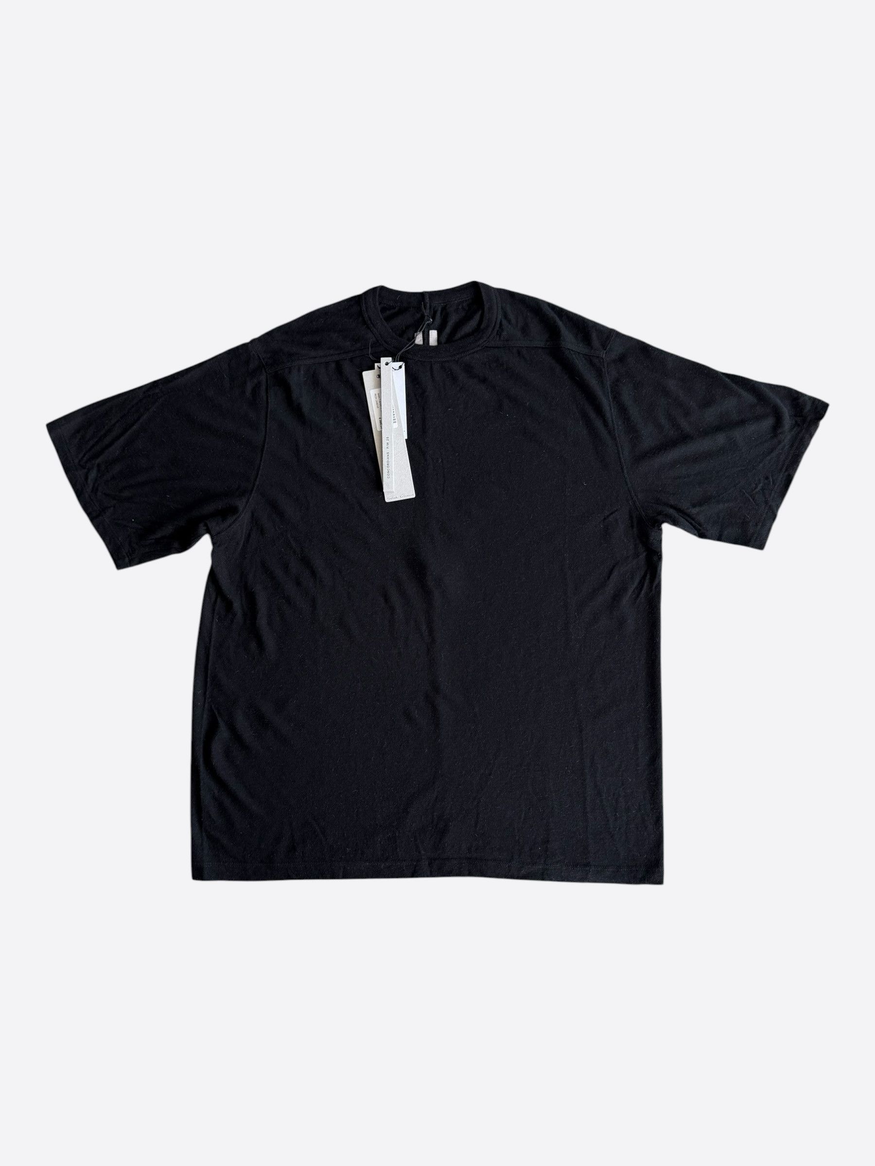 Rick Owens Rick Owens Black Brad T-Shirt Size US S / EU 44-46 / 1 - 1 Thumbnail