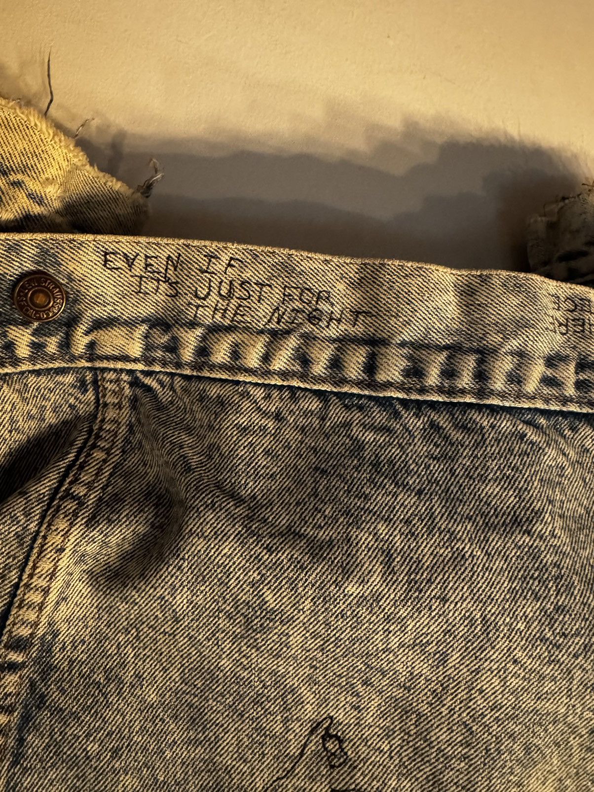 Levi's × Levi's Vintage Clothing × Vintage Vintage Flannel Lined Levi’s Denim Jacket Size US L / EU 52-54 / 3 - 8 Thumbnail