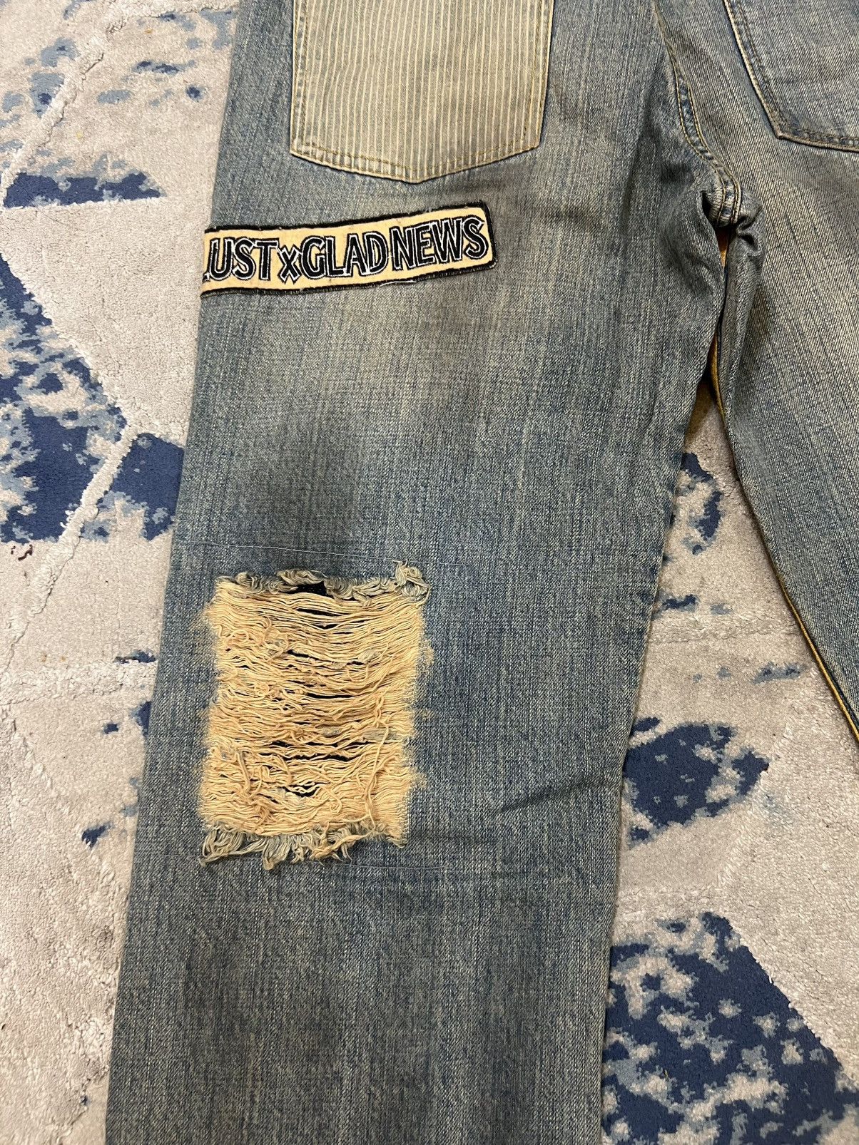 Japanese Brand Vintage Lust Inspired Hysteric Glamour denim flared jeans Size US 30 / EU 46 - 14 Thumbnail