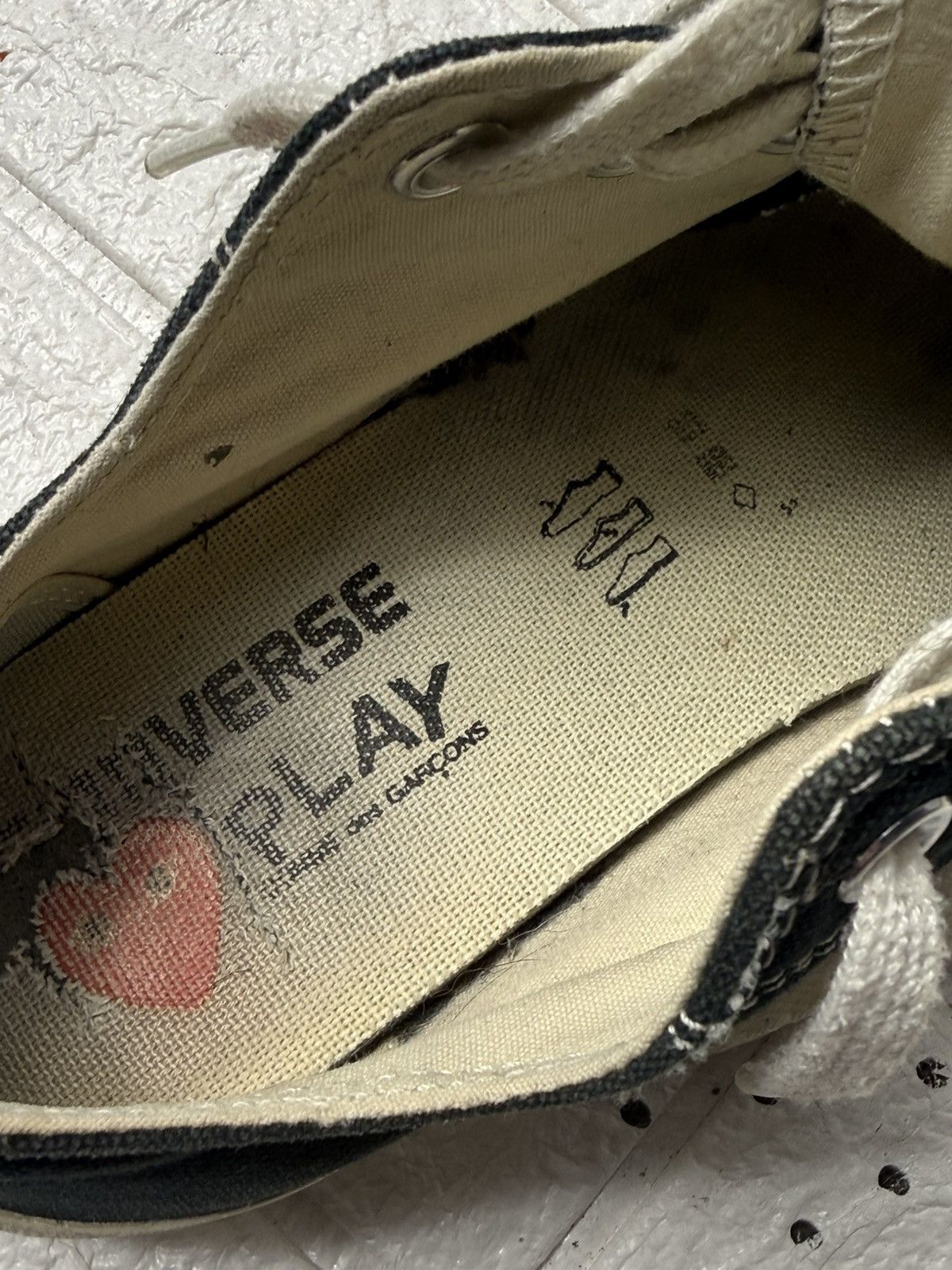 Converse Converse x Comme Des Garcons Play Chuck 70 Low CT70 150206C Size US 8 / IT 38 - 17 Thumbnail