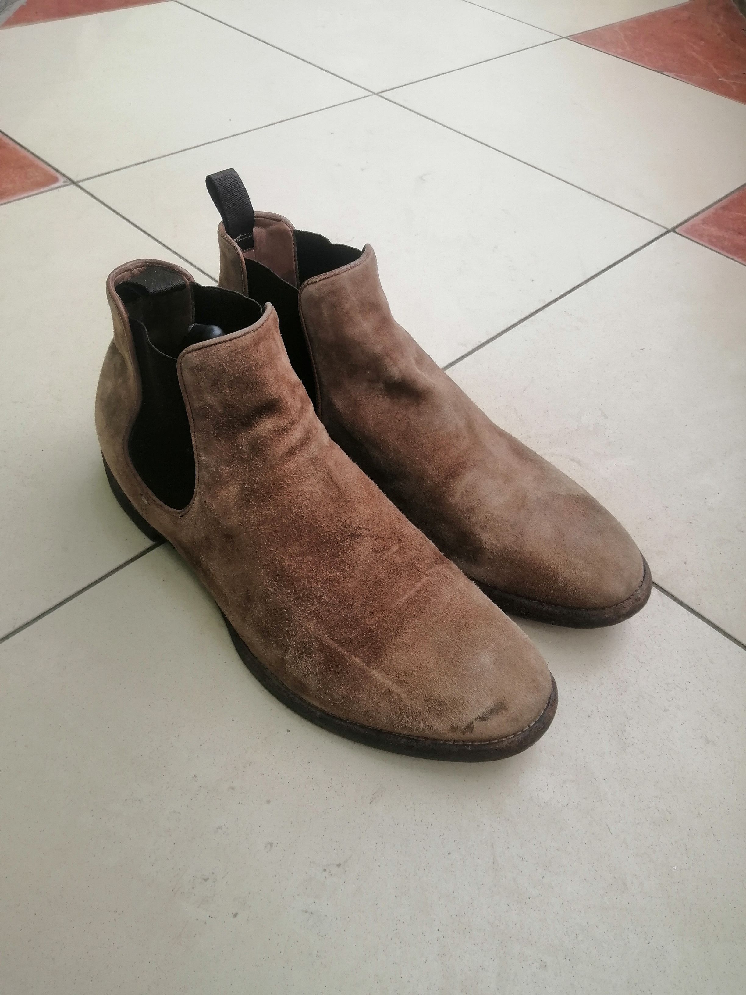 Officine Creative Officine Creative Suede Chelsea Boots Tan EU 42.5 Size US 9.5 / EU 42-43 - 4 Thumbnail