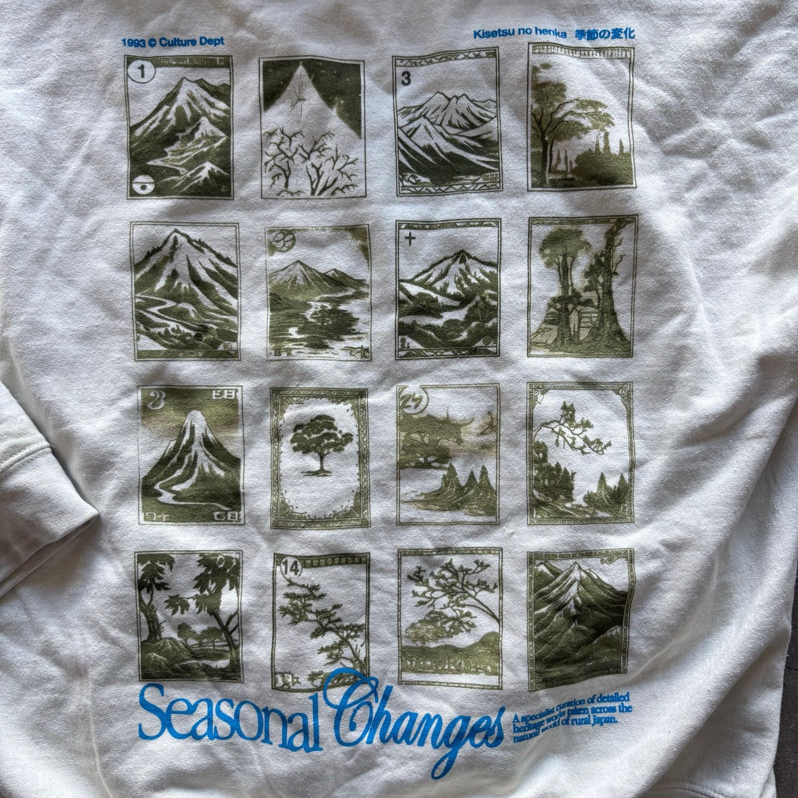 Urban Outfitters Creme Urban Outfitters Seasonal Changes Hoodie Size US M / EU 48-50 / 2 - 3 Thumbnail