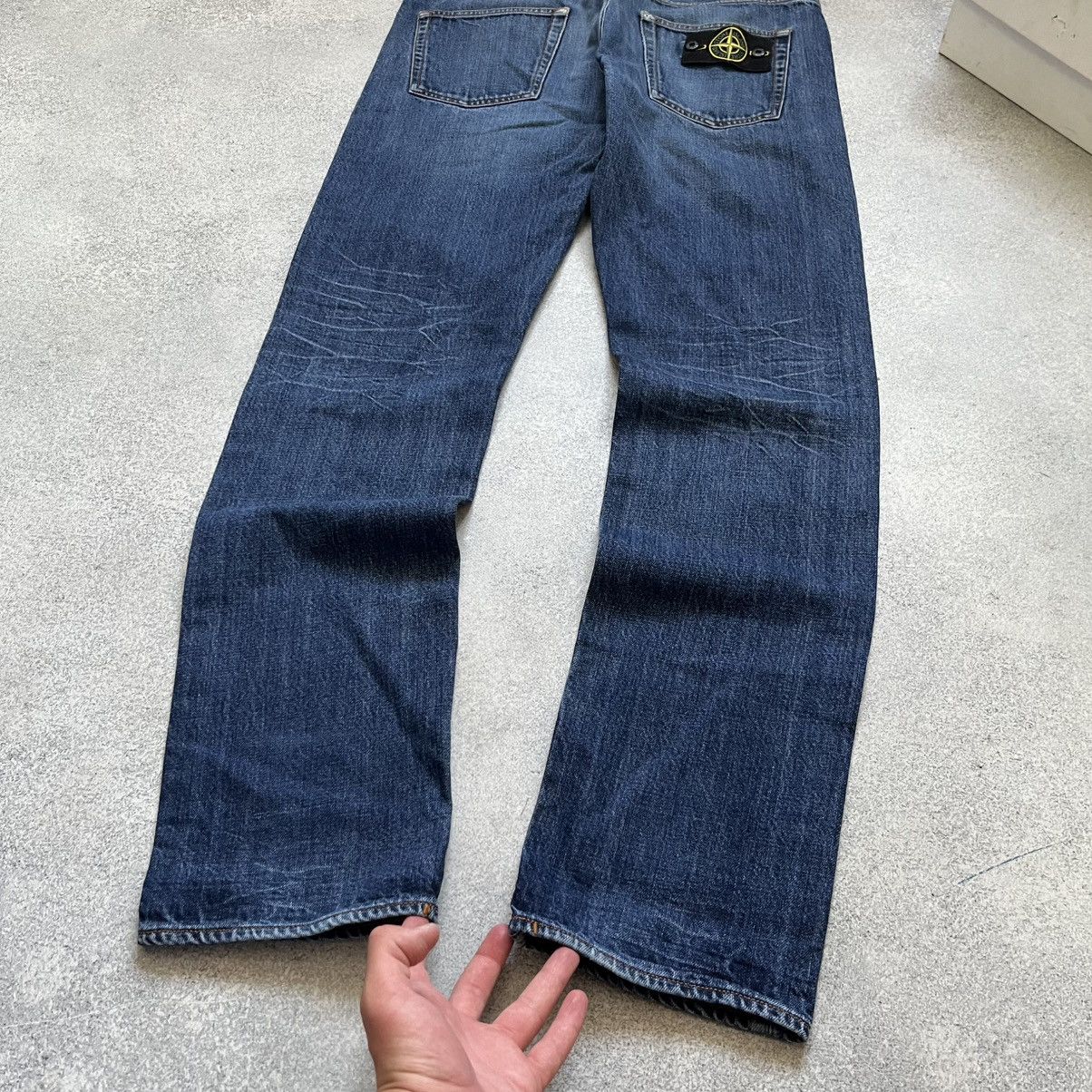 Stone Island STONE ISLAND Jeans Wash Blue Denim Vintage Y2k Affliction Size US 32 / EU 48 - 4 Thumbnail