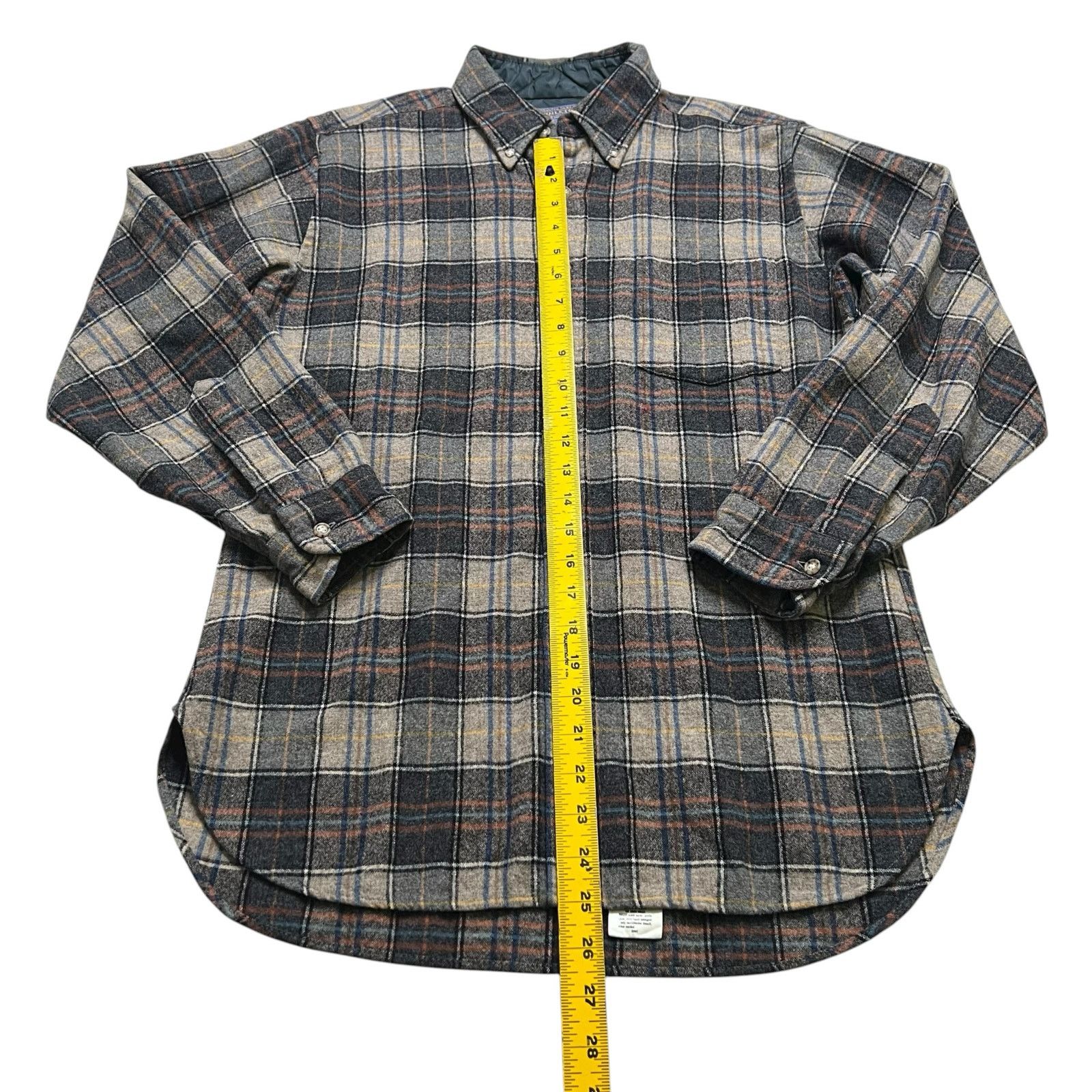 Pendleton Vintage Pendleton Quilted Wool Shirt Jacket Plaid M USA 80s Size US M / EU 48-50 / 2 - 7 Thumbnail