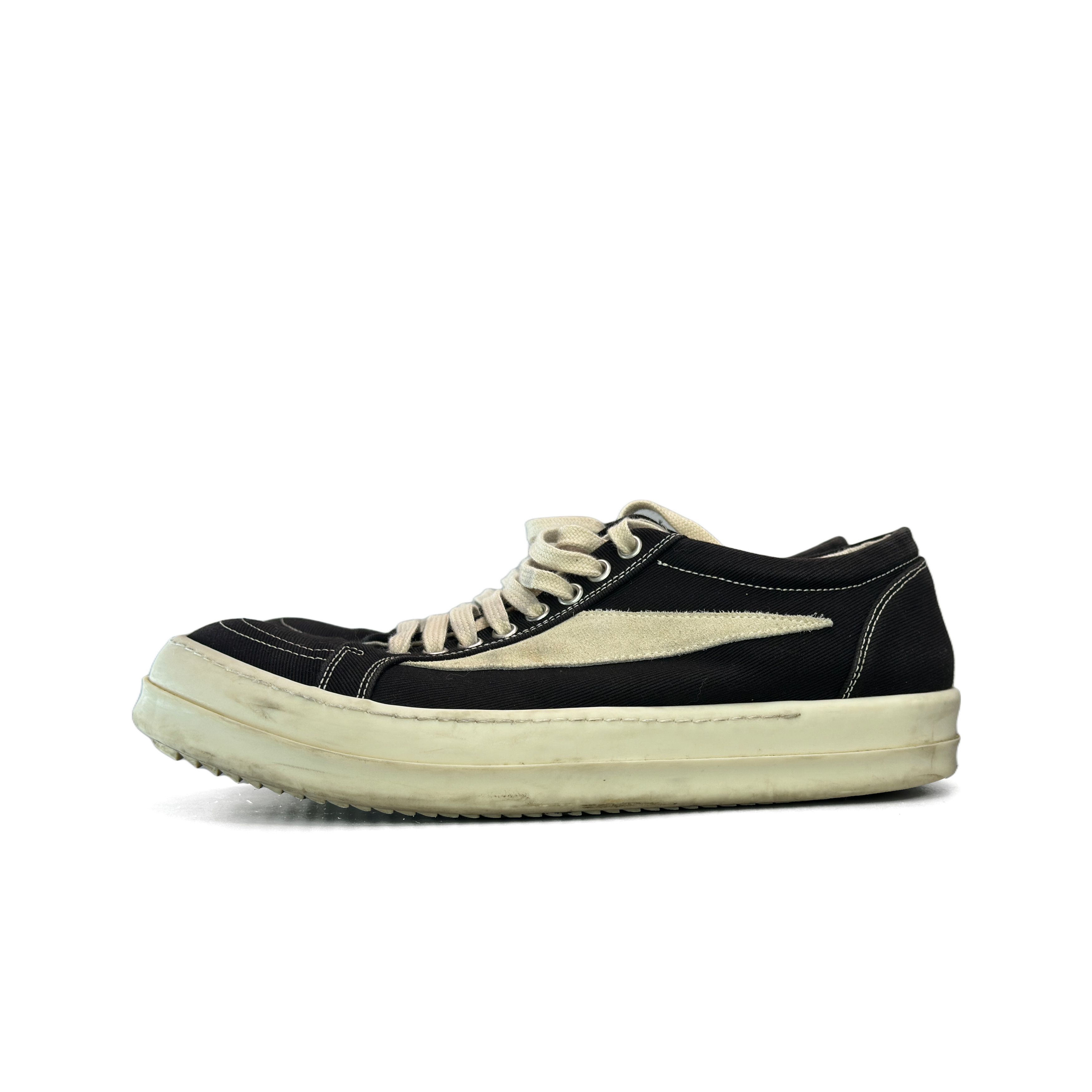 Rick Owens Drkshdw Rick Owens DRKSHDW Low-Top Sneakers Size 41 Size US 8 / EU 41 - 1 Thumbnail