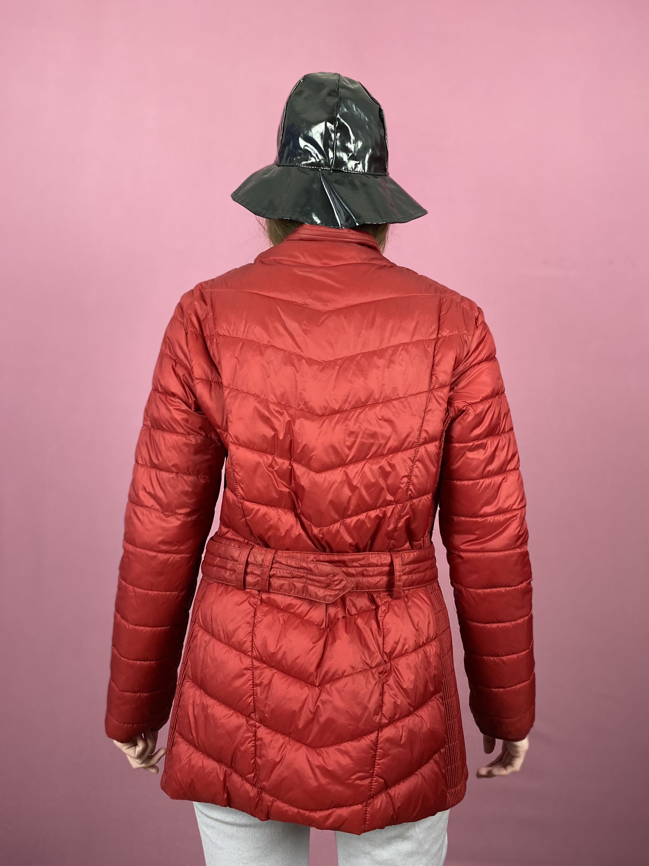 Barbour × Vintage Barbour Vintage Women's Quilted Long Jacket - L Size L / US 10 / IT 46 - 3 Thumbnail