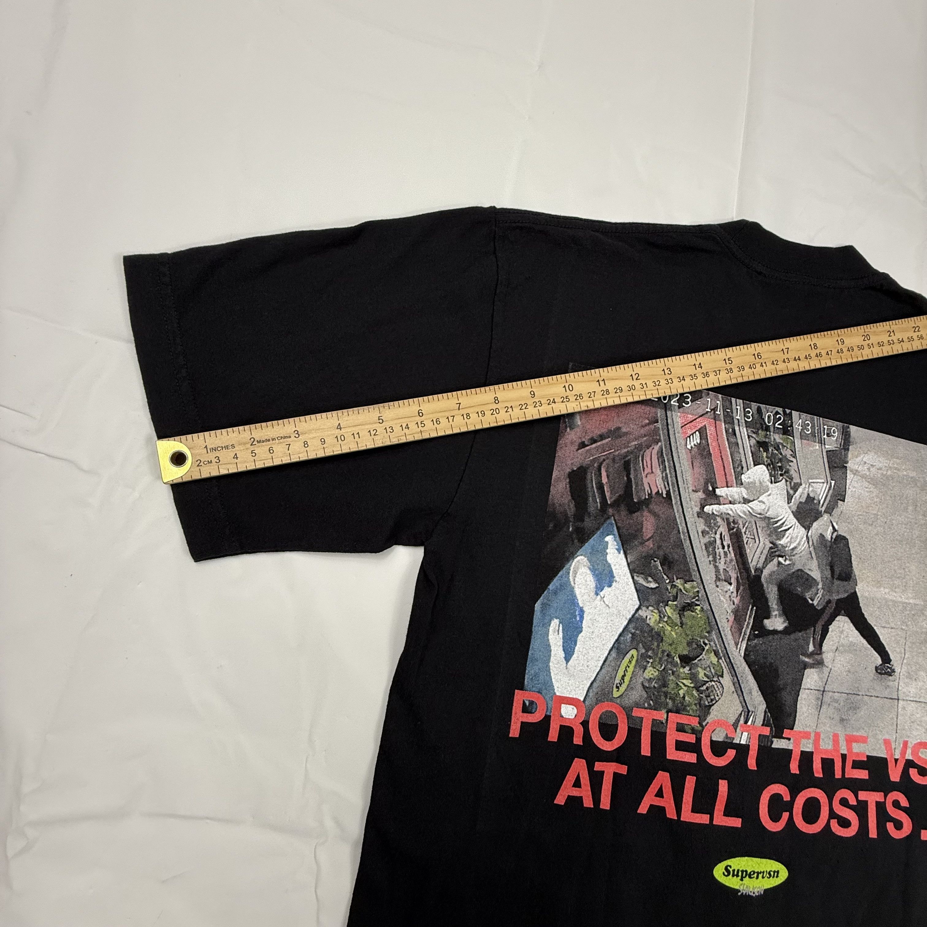 Supervsn Supervsn Studios Protect The VSN T-Shirt Mens Medium Size US M / EU 48-50 / 2 - 7 Thumbnail