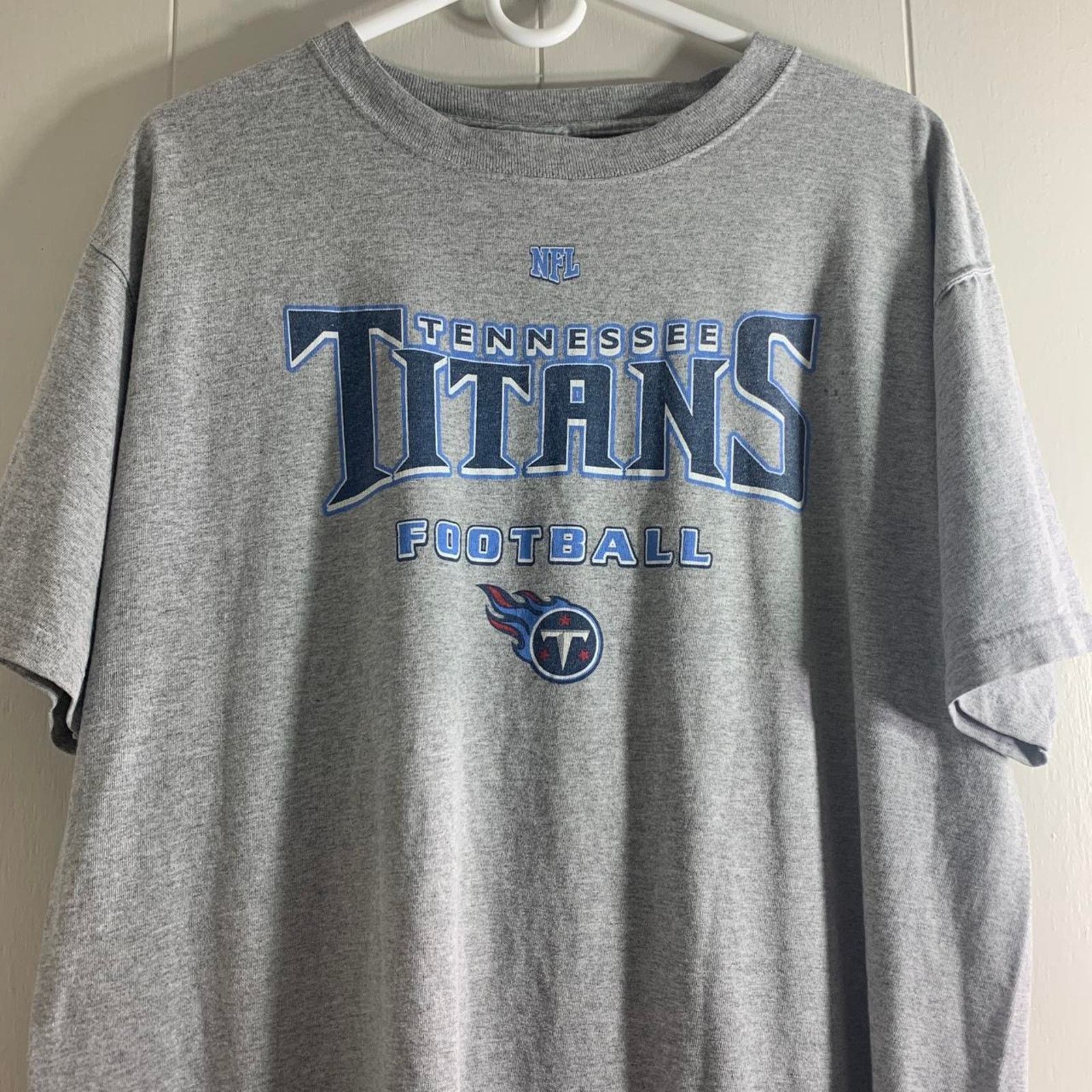 NFL vintage Y2K 2000s NFL TENNESSEE TITANS FOOTBALL tee shirt XL Size US XL / EU 56 / 4 - 3 Thumbnail