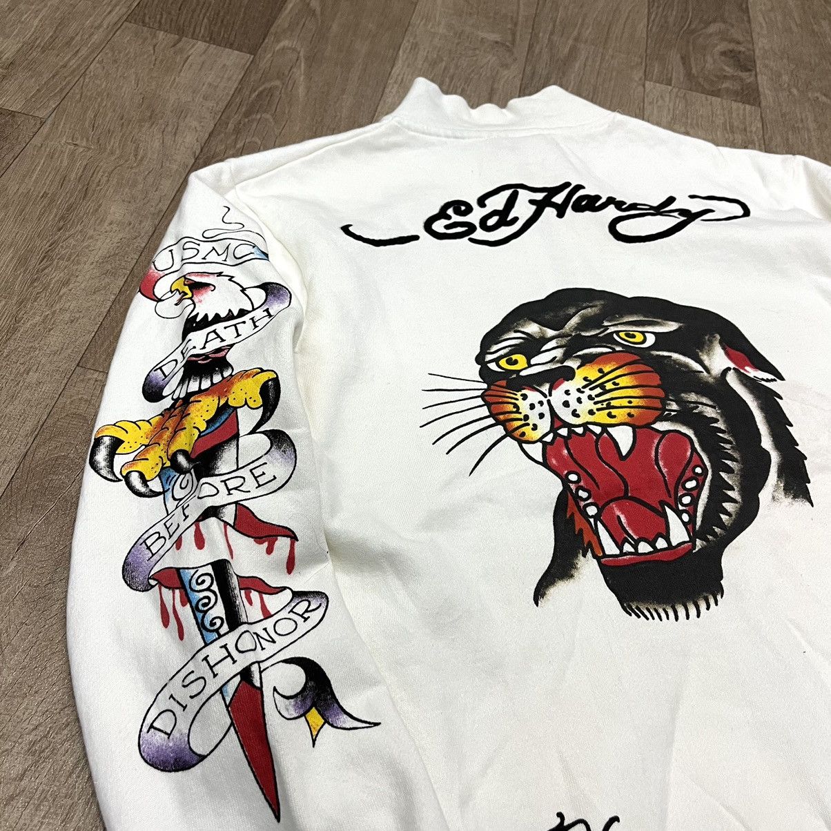 Christian Audigier × Ed Hardy Nice Design Ed Hardy Christian Audigier Track Jacket Size US M / EU 48-50 / 2 - 4 Thumbnail