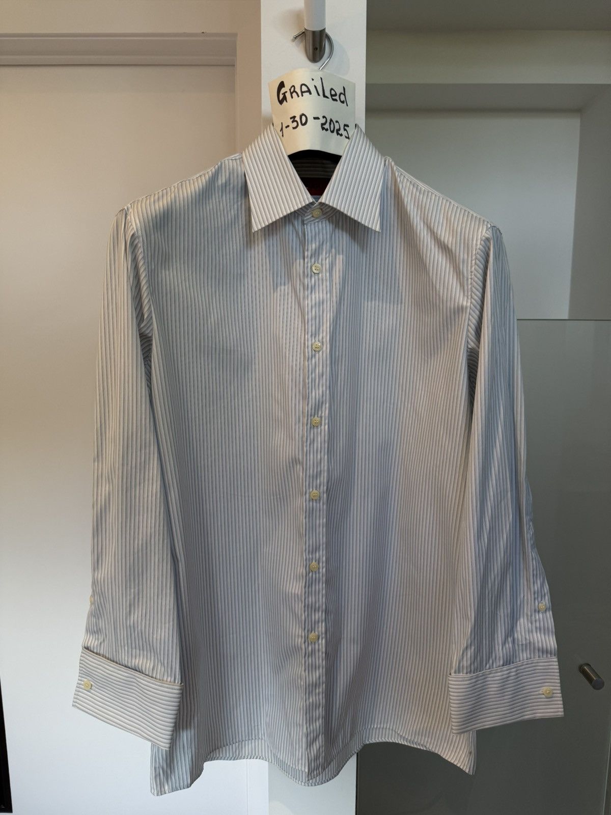 Hugo Boss Hugo boss blue button up shirt Size US XS / EU 42 / 0 - 1 Thumbnail